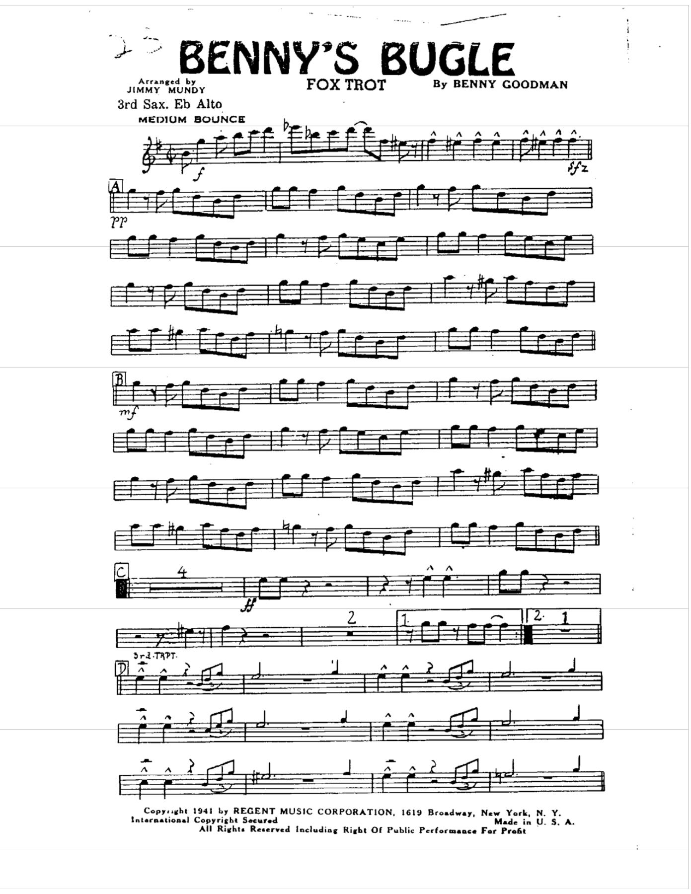 Benny's Bugle — page 3