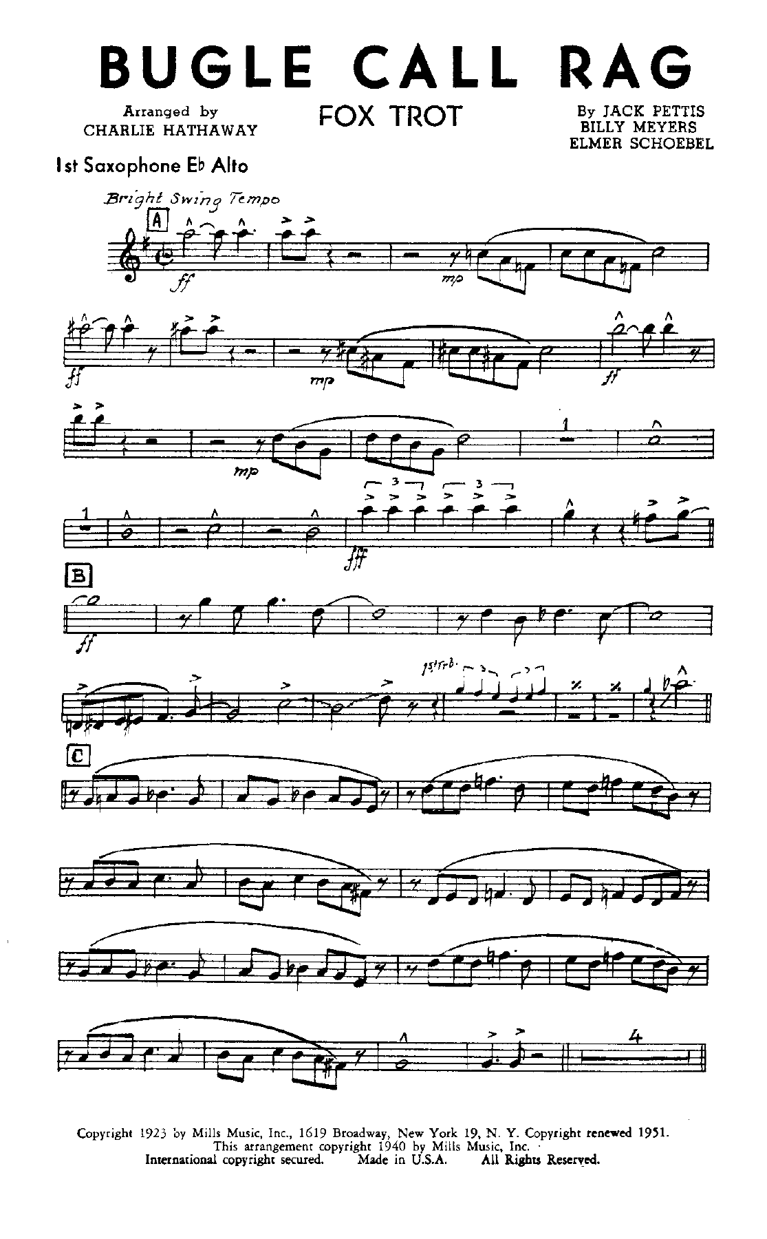 Bugle Call Rag — page 3
