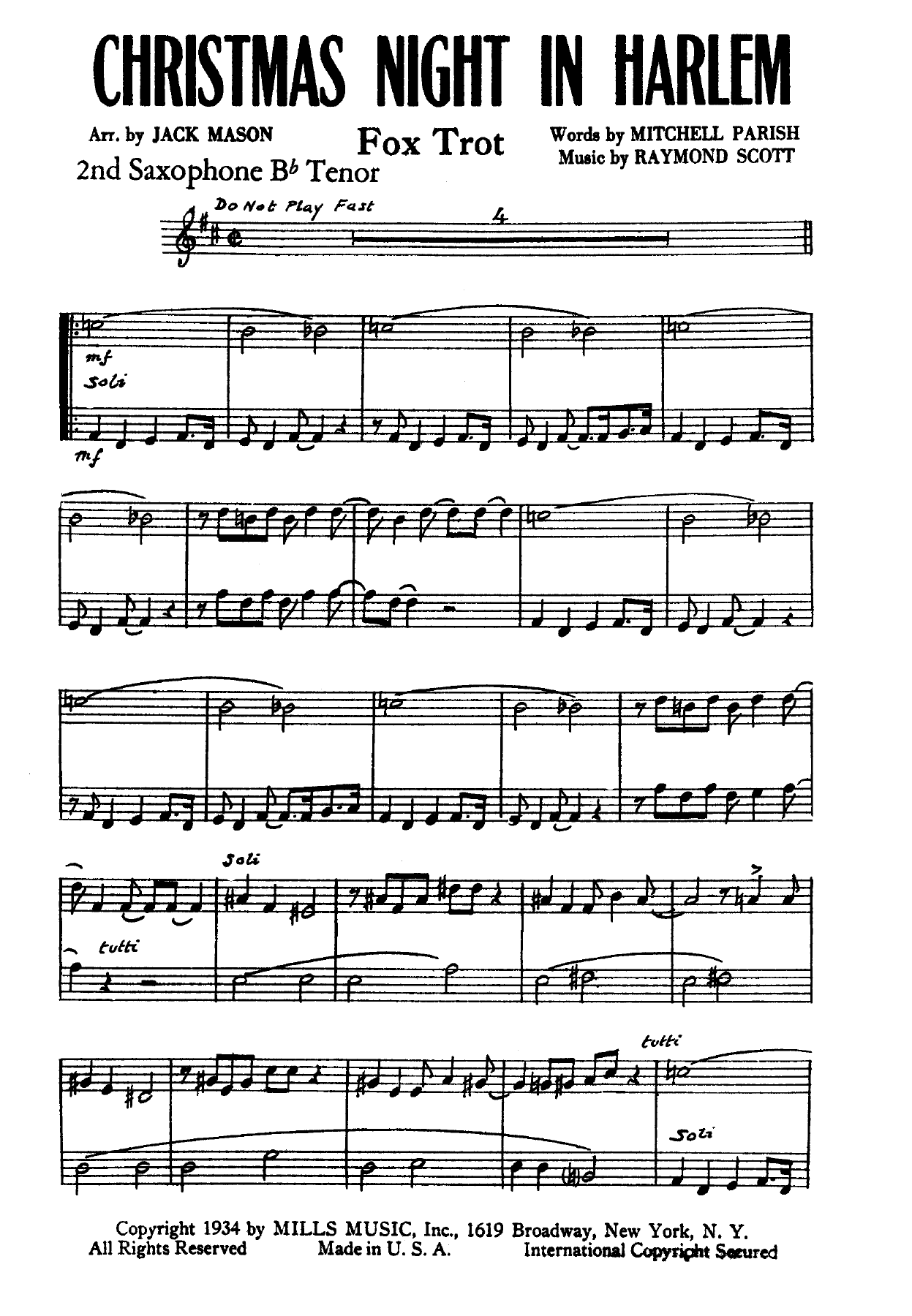Christmas Night In Harlem — page 3