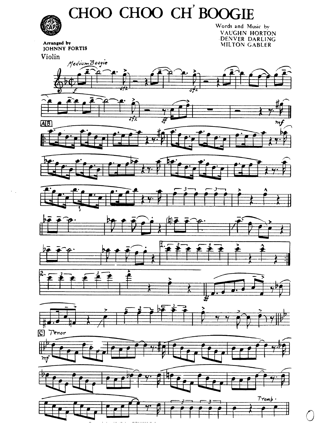 Choo Choo Ch Boogie — page 2