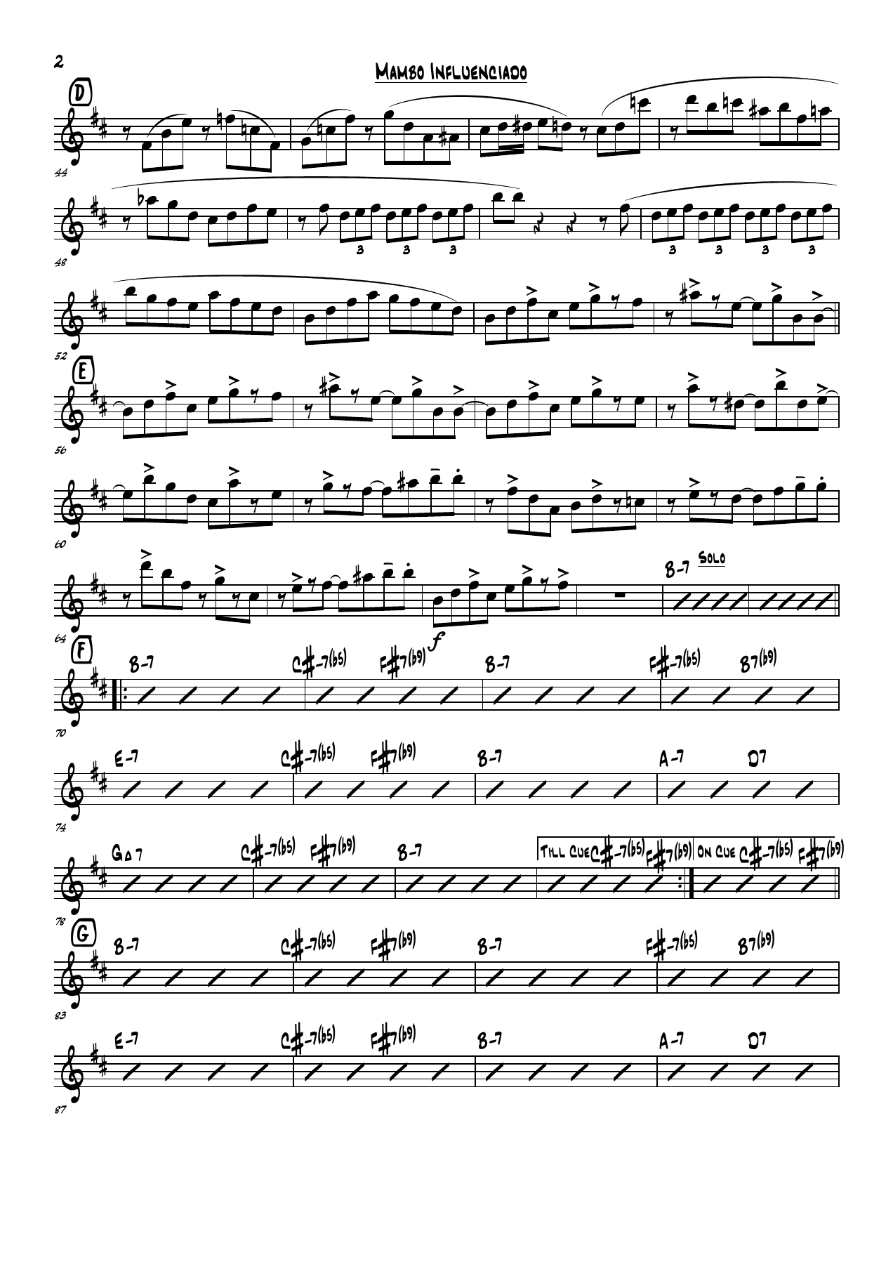 Mambo Influenciado — page 2