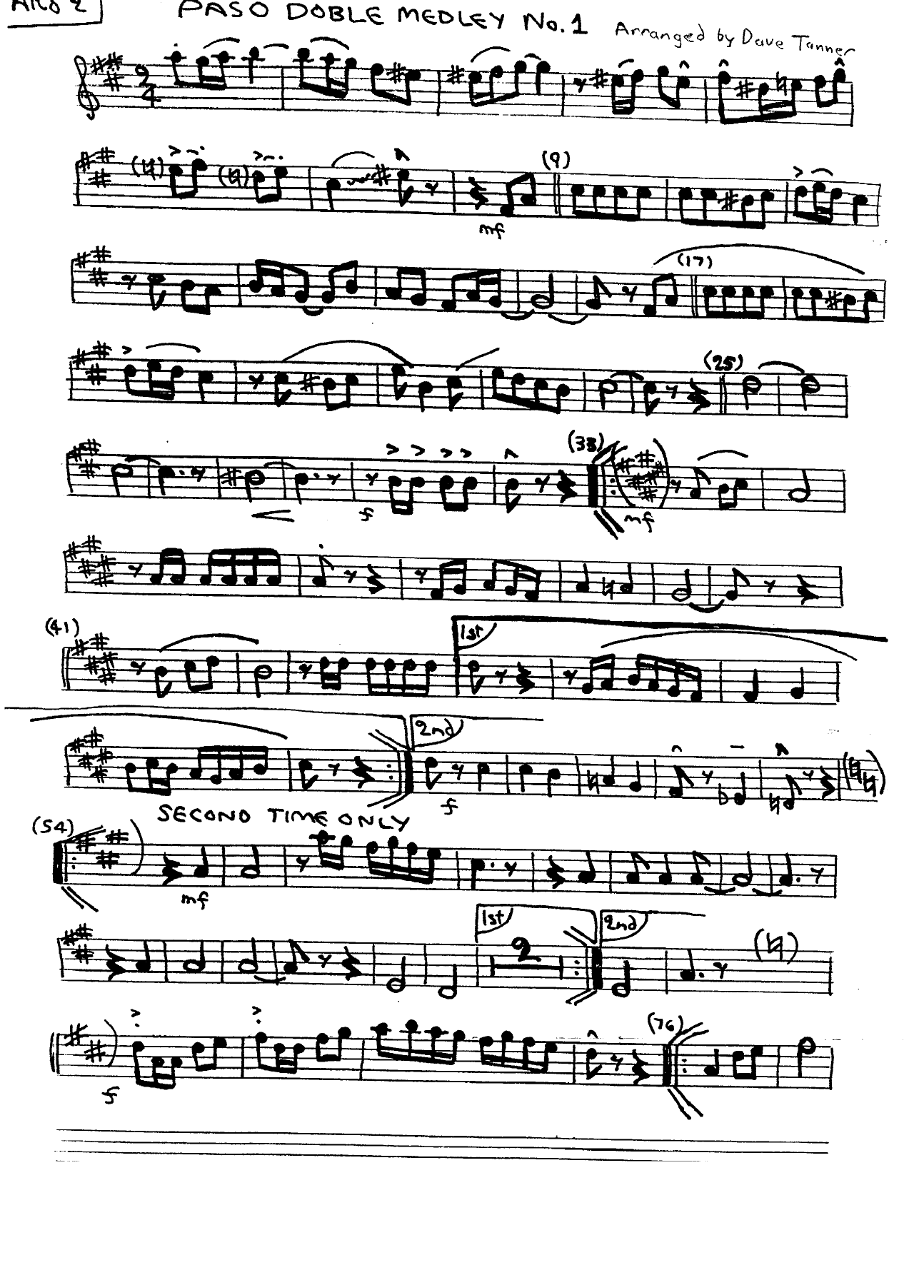 Paso Doble Medley — page 3