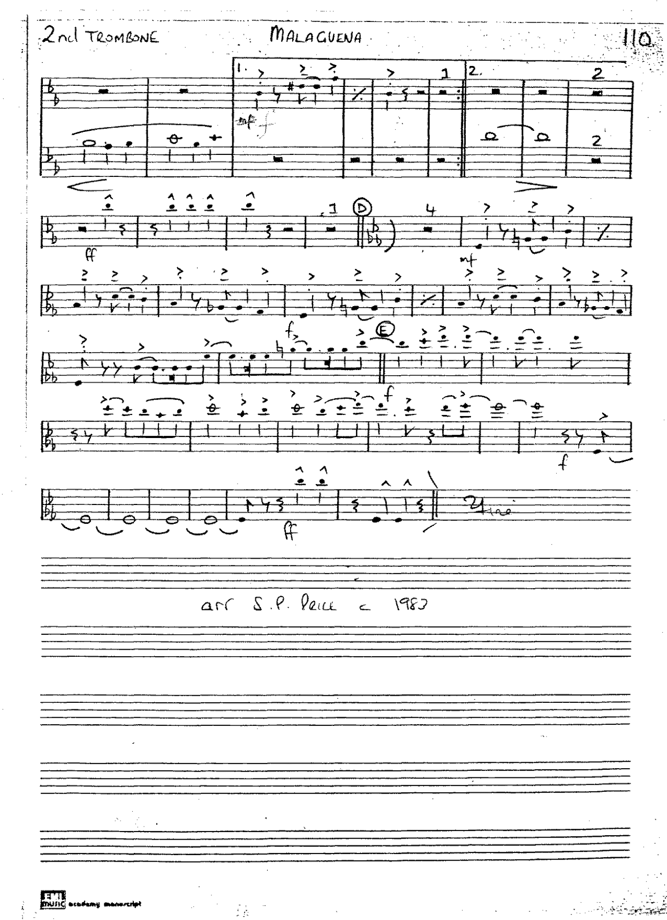 Malaguena — page 3