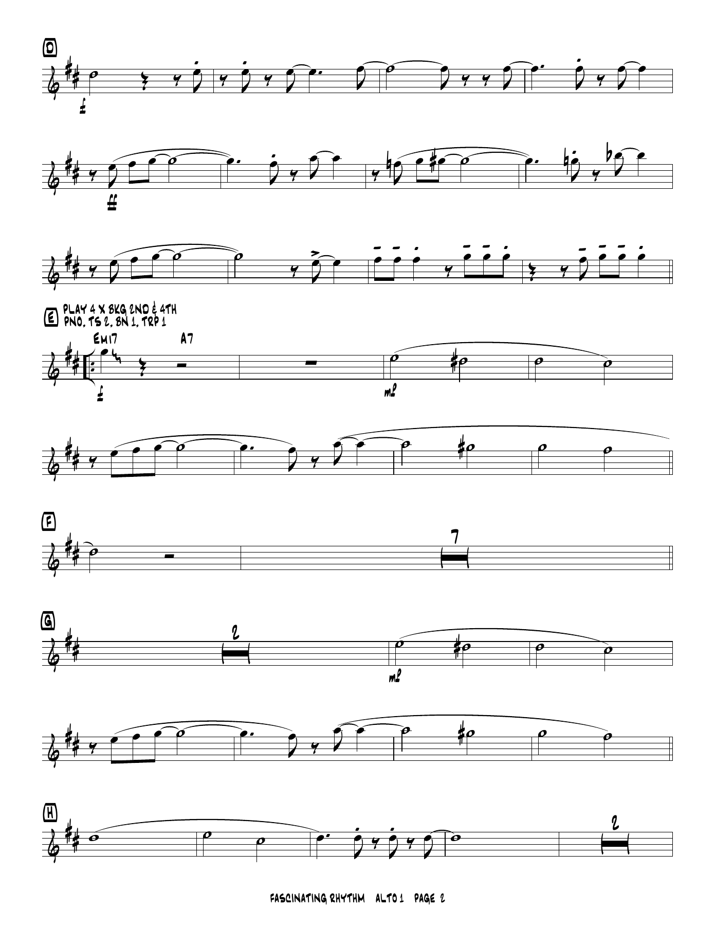 Fascinating Rhythm — page 2