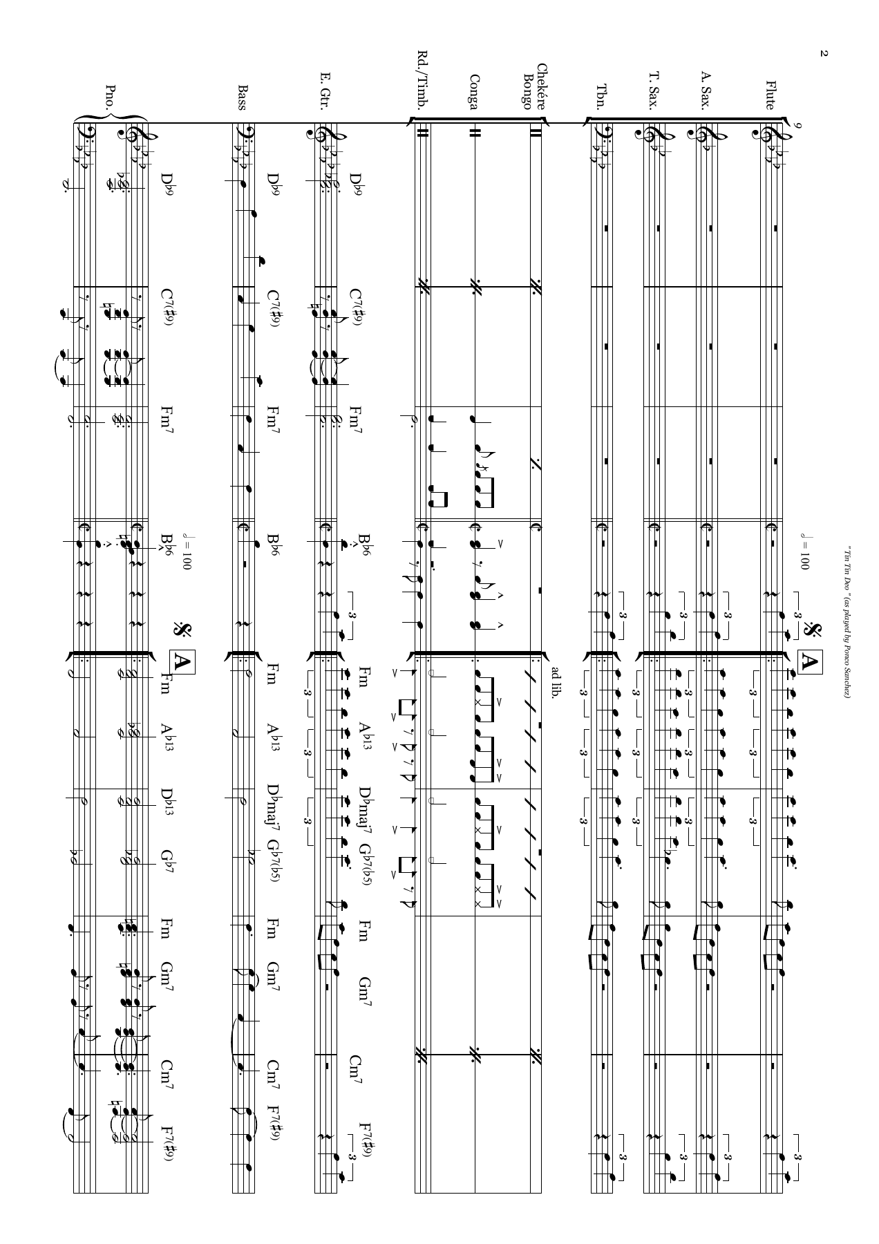 Poncho Sanchez 15 Arr. — page 2