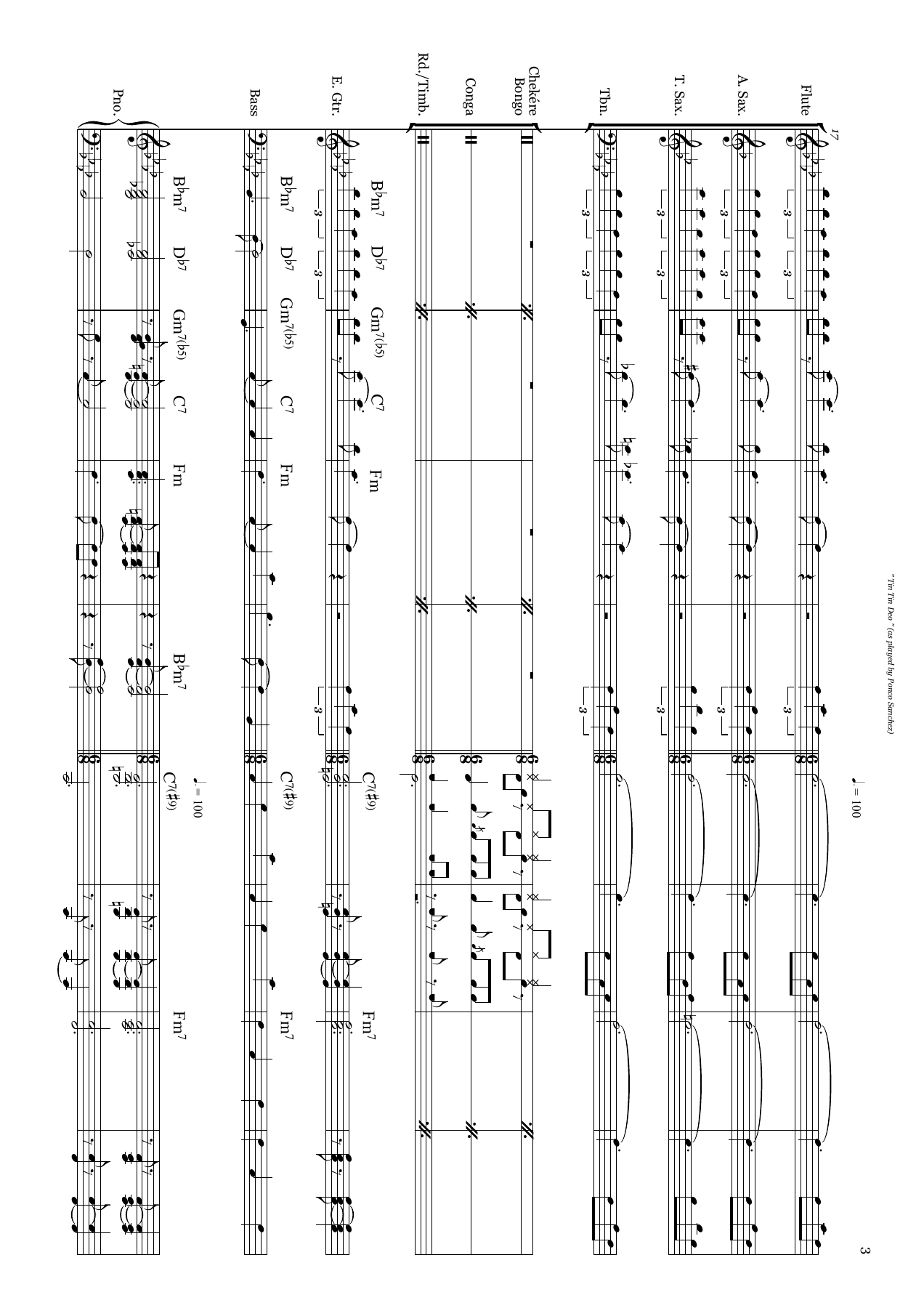 Poncho Sanchez 15 Arr. — page 3