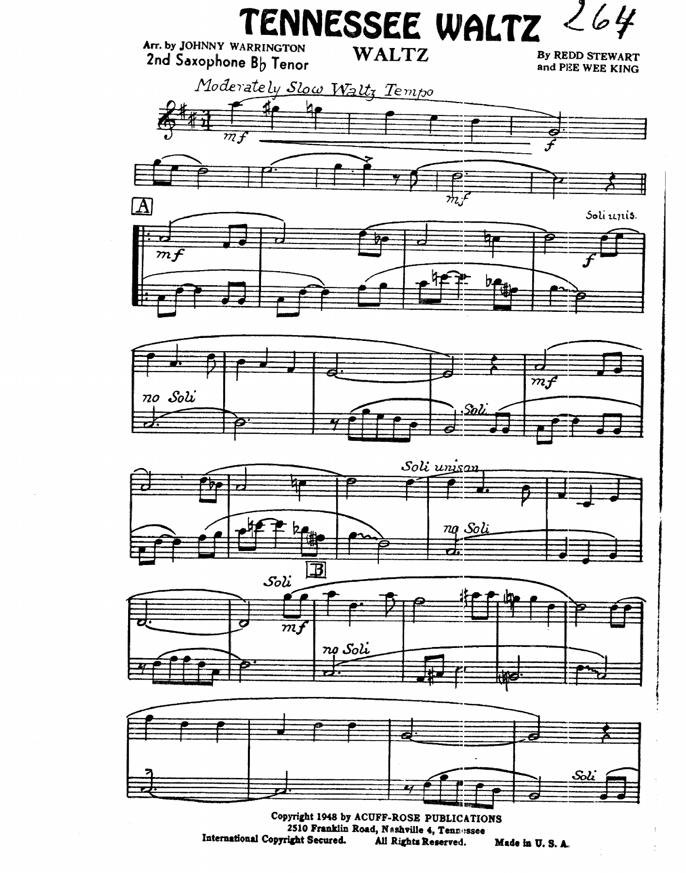 Tennessee Waltz — page 3