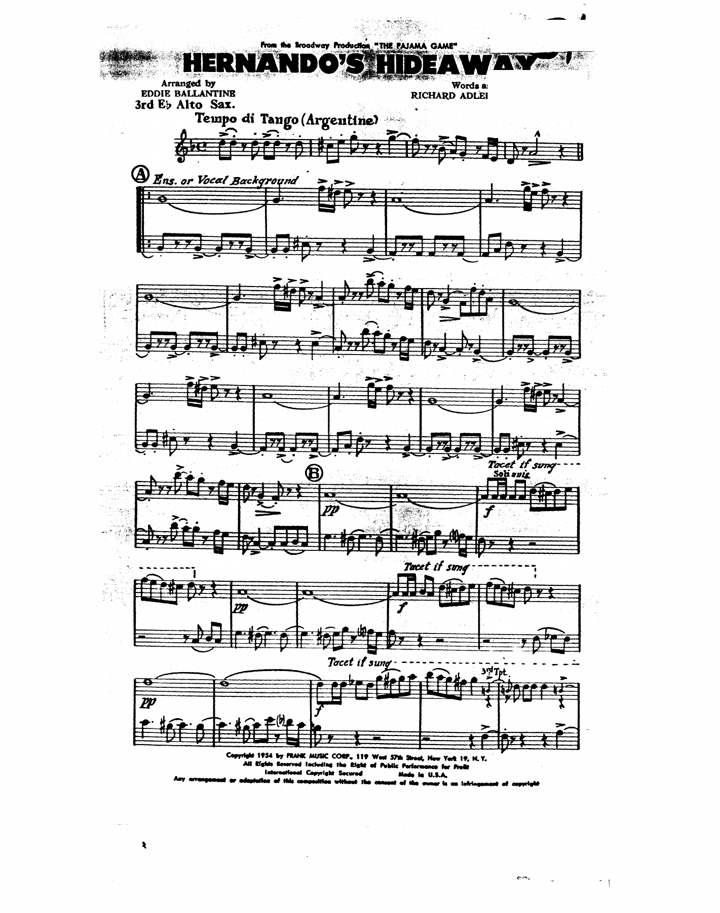 Hernando's Hideaway — page 3