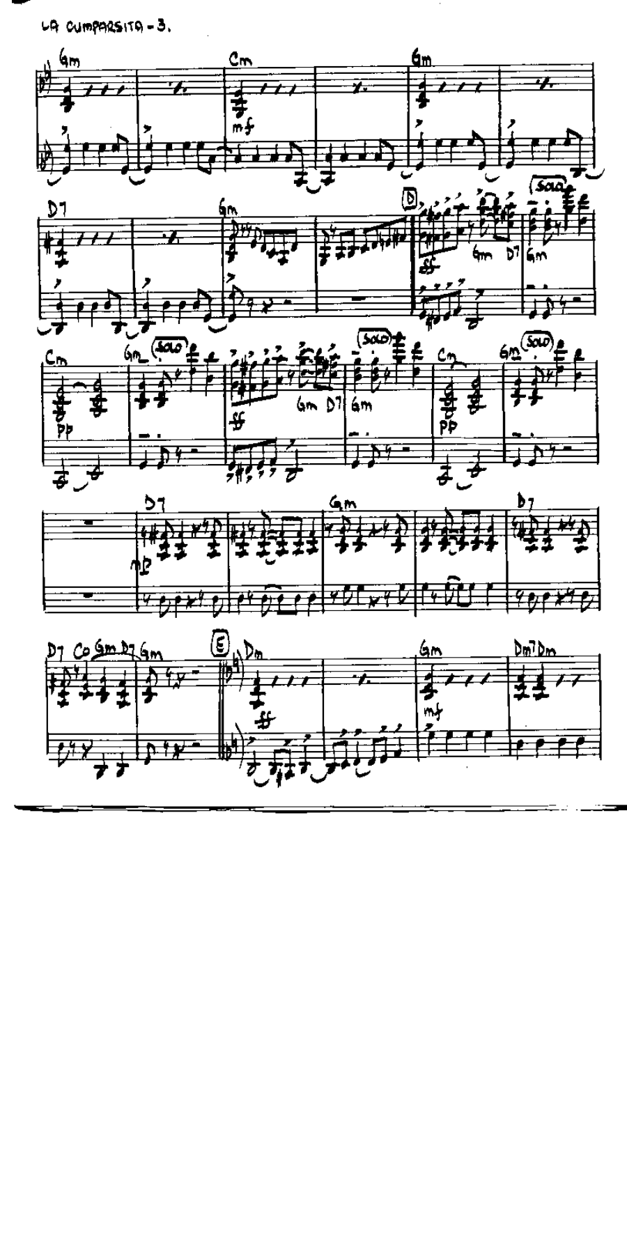 La Cumparsita-Tango — page 3