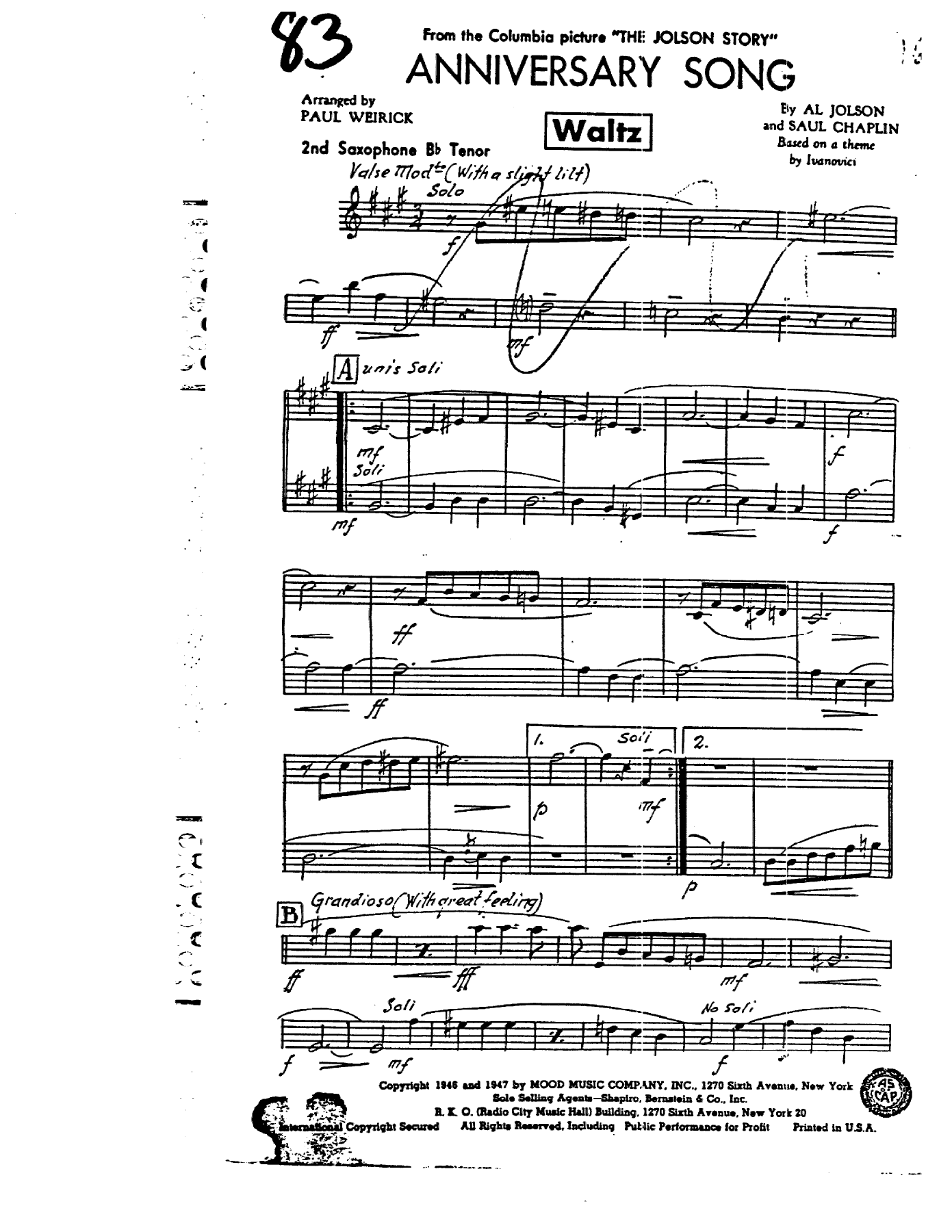 Anniversary Song — page 3