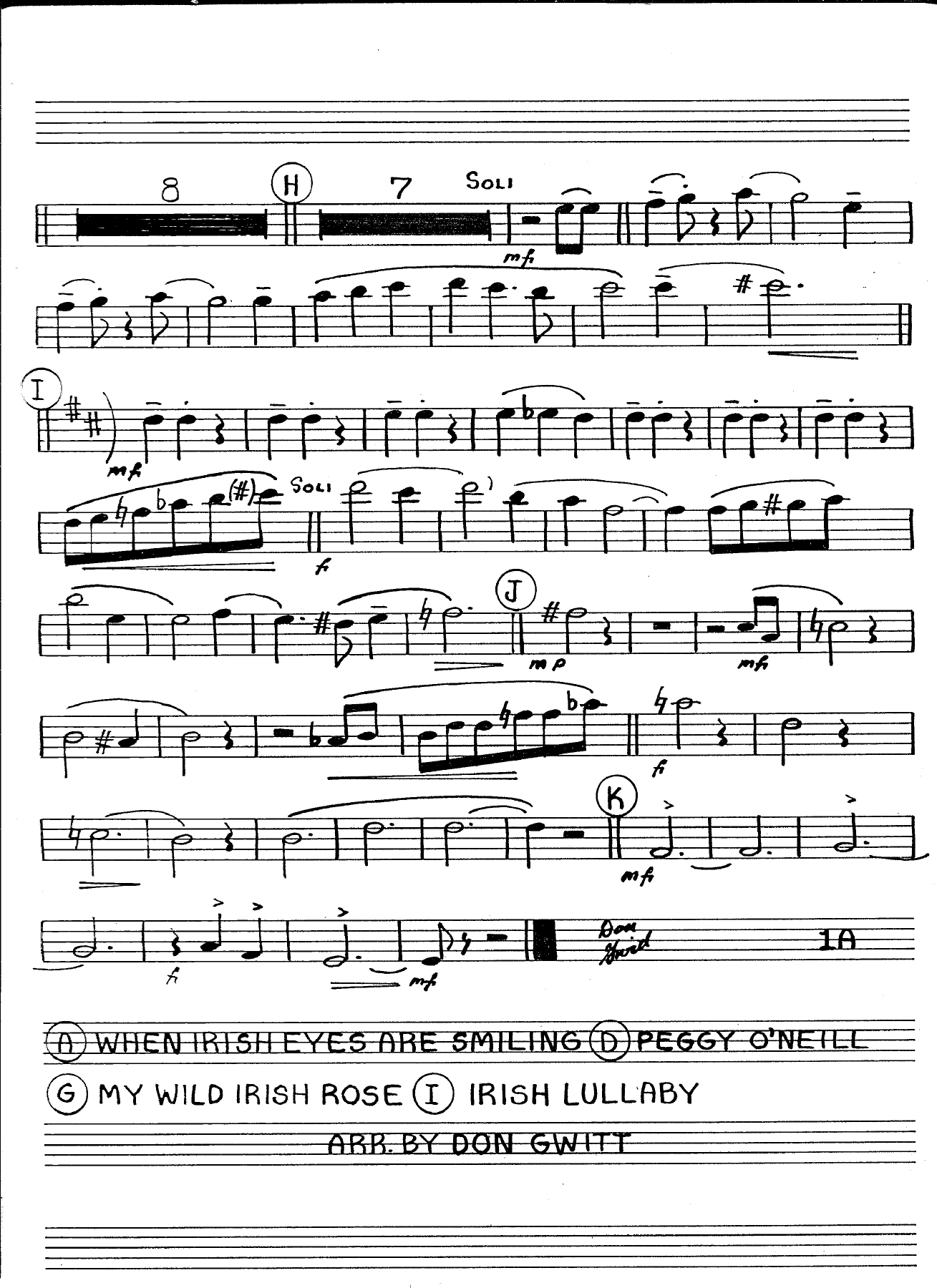 Irish Waltz Medley — page 2
