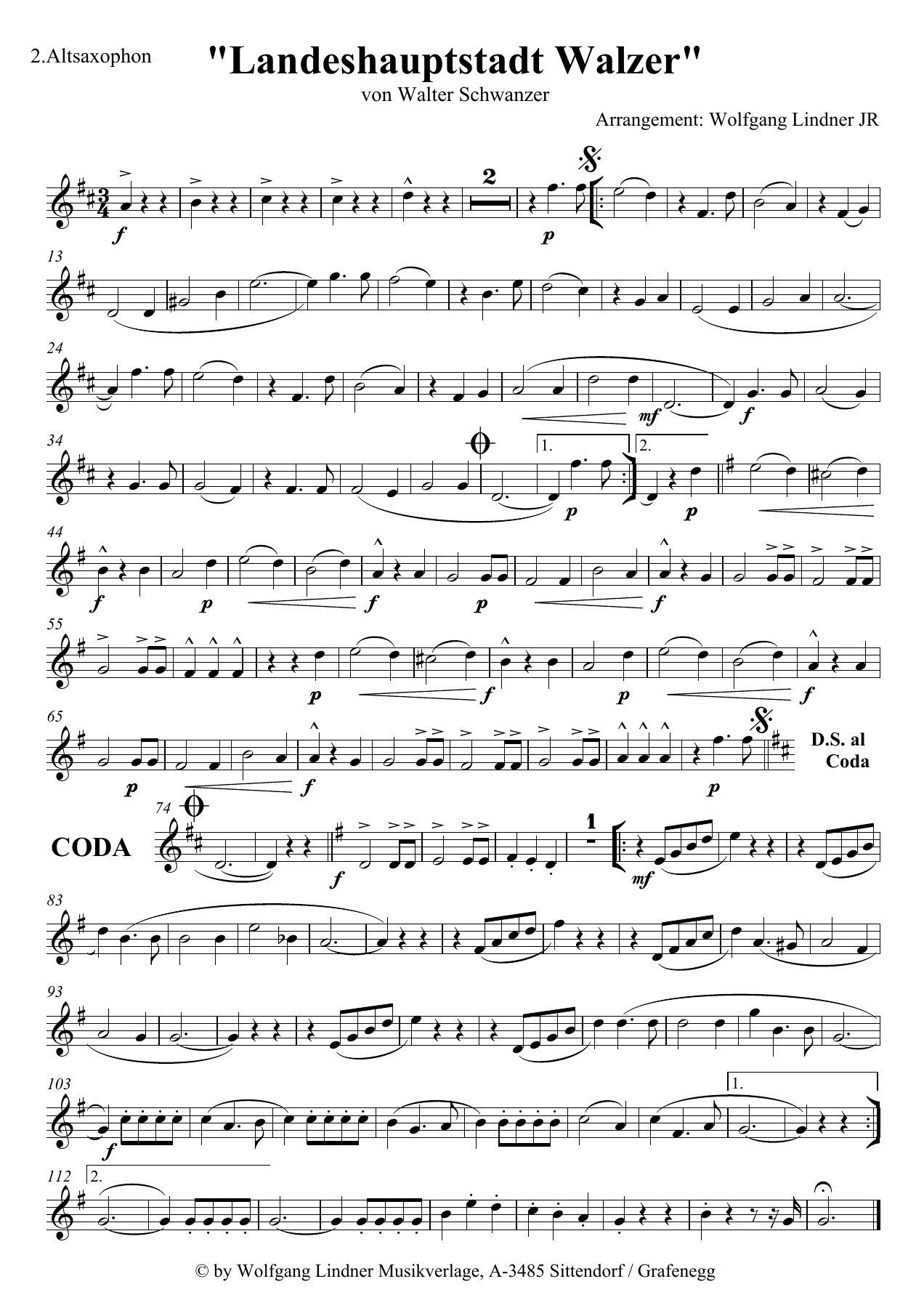 Landeshaupstadt Walzer — page 2