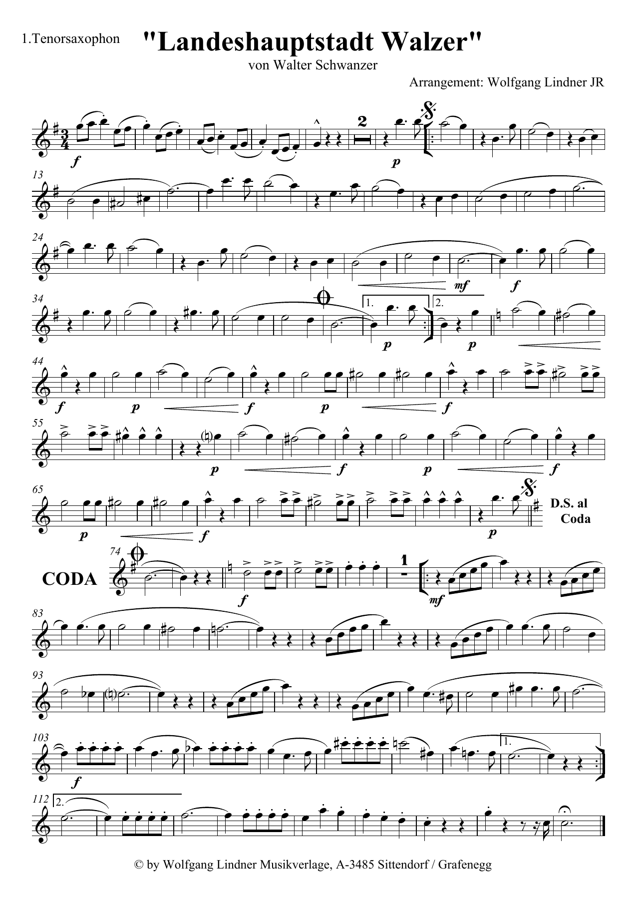 Landeshaupstadt Walzer — page 3
