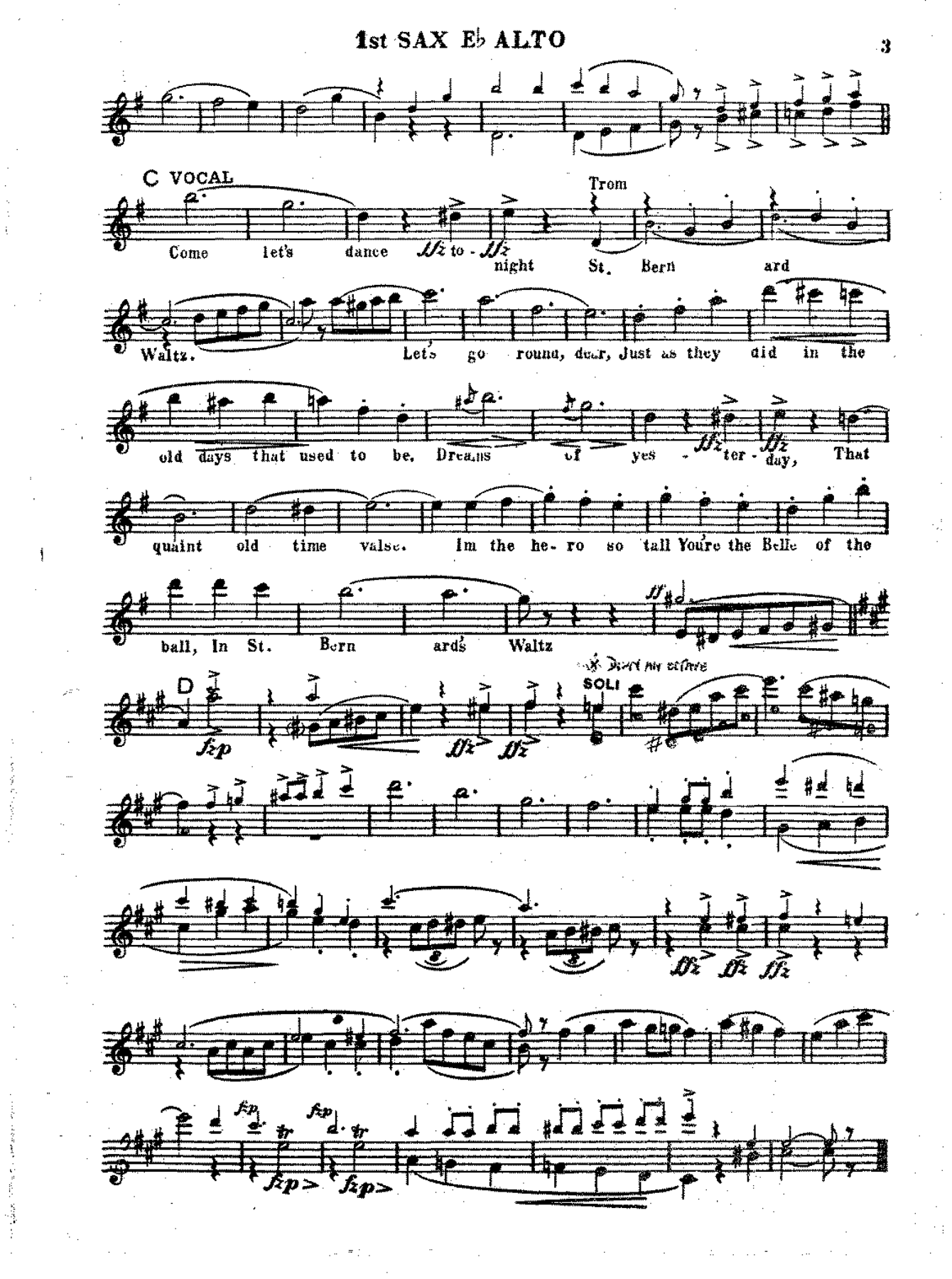 St.Bernard Waltz — page 3