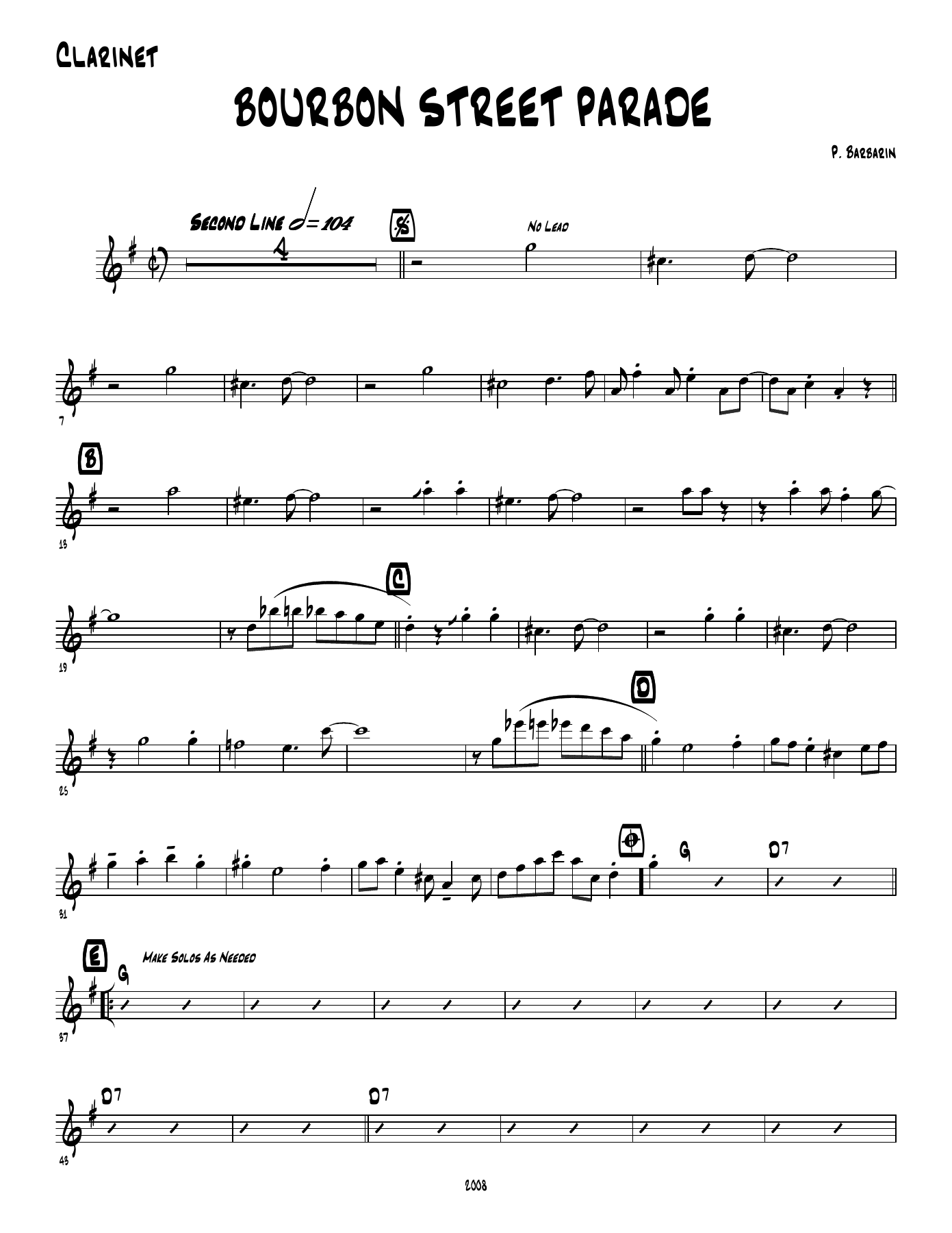 Bourbon Street Parade — page 3