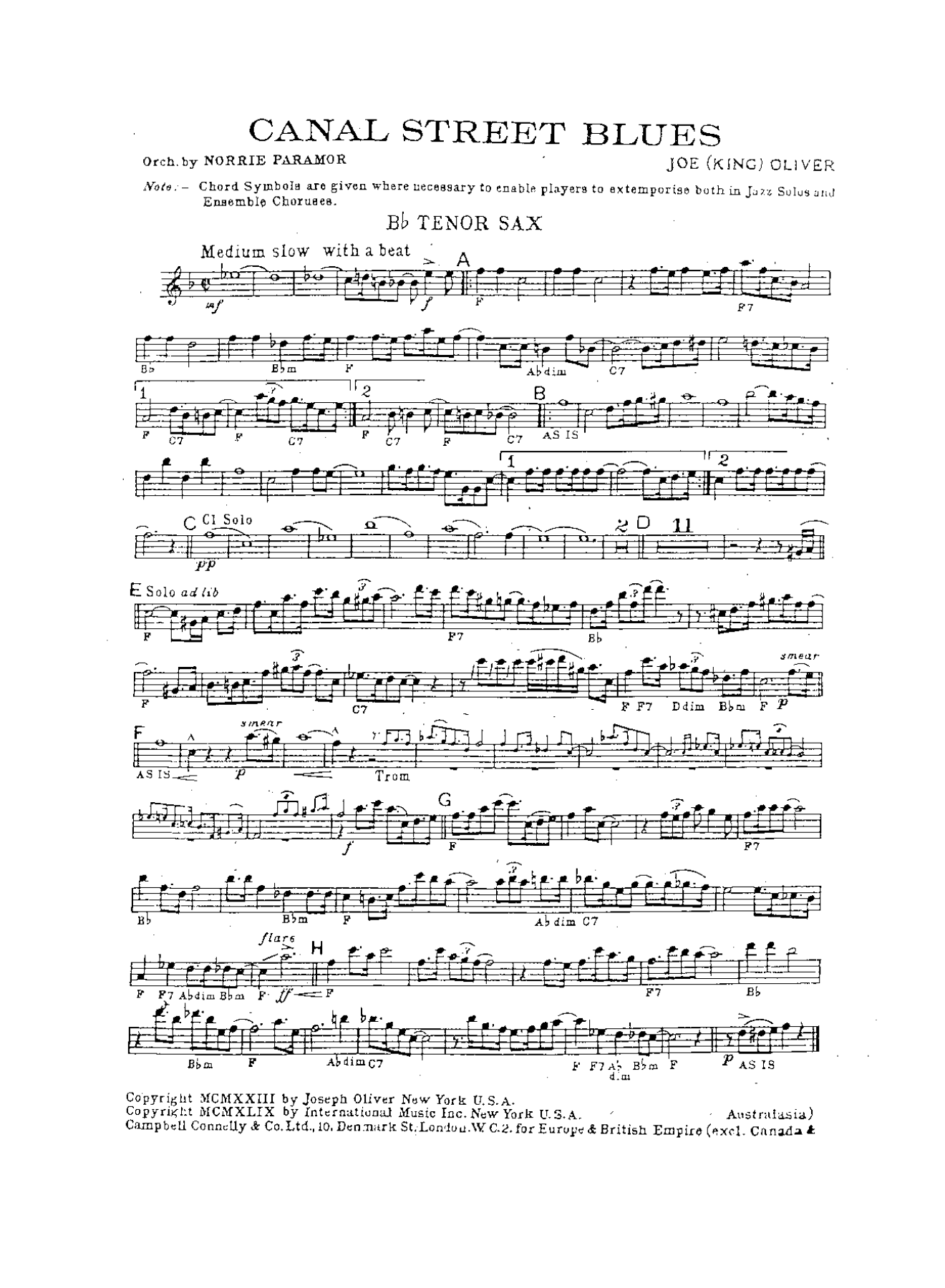 Canal Street Blues J.Oliver — page 3