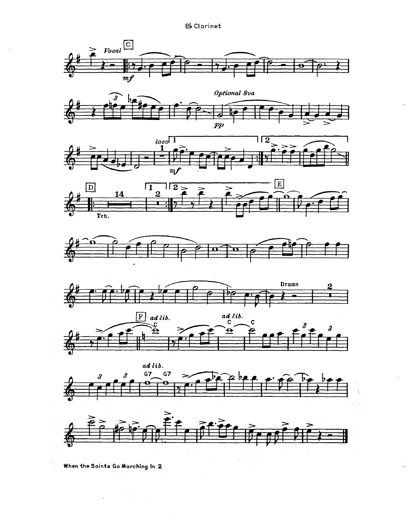 When The Saints Go Marching In - Traditional - Sid Davilla — page 2