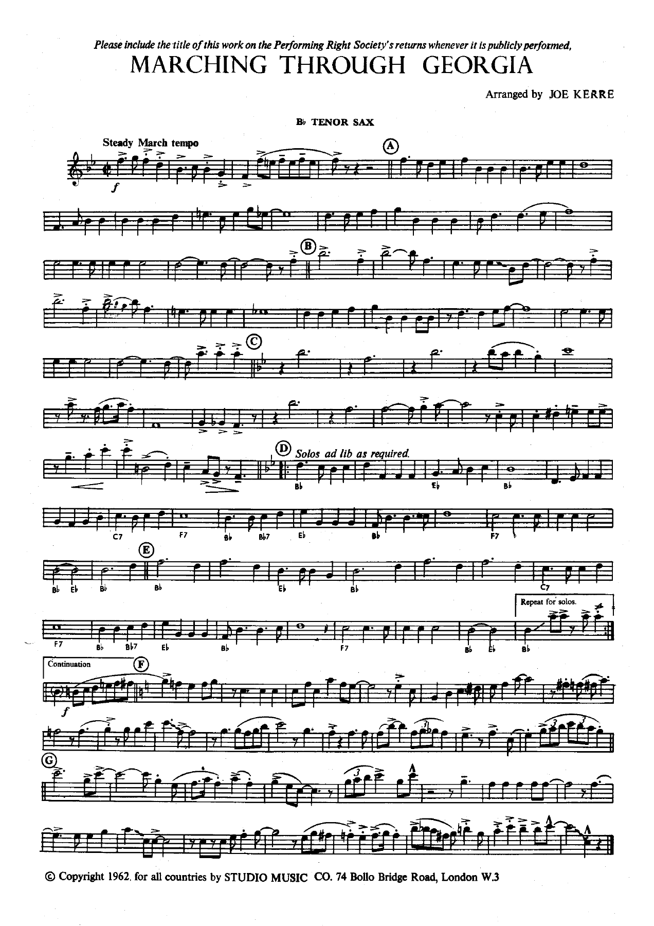 Marching Through Georgia — page 2