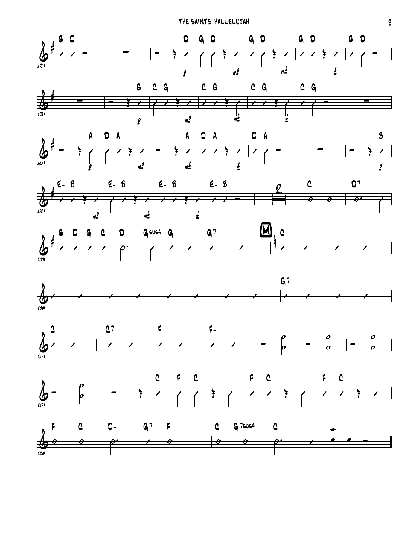 The Saints' Hallelujah — page 3