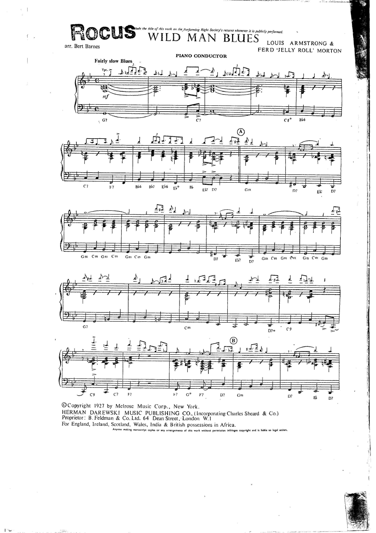 Wild Man Blues L.Armstrong — page 2