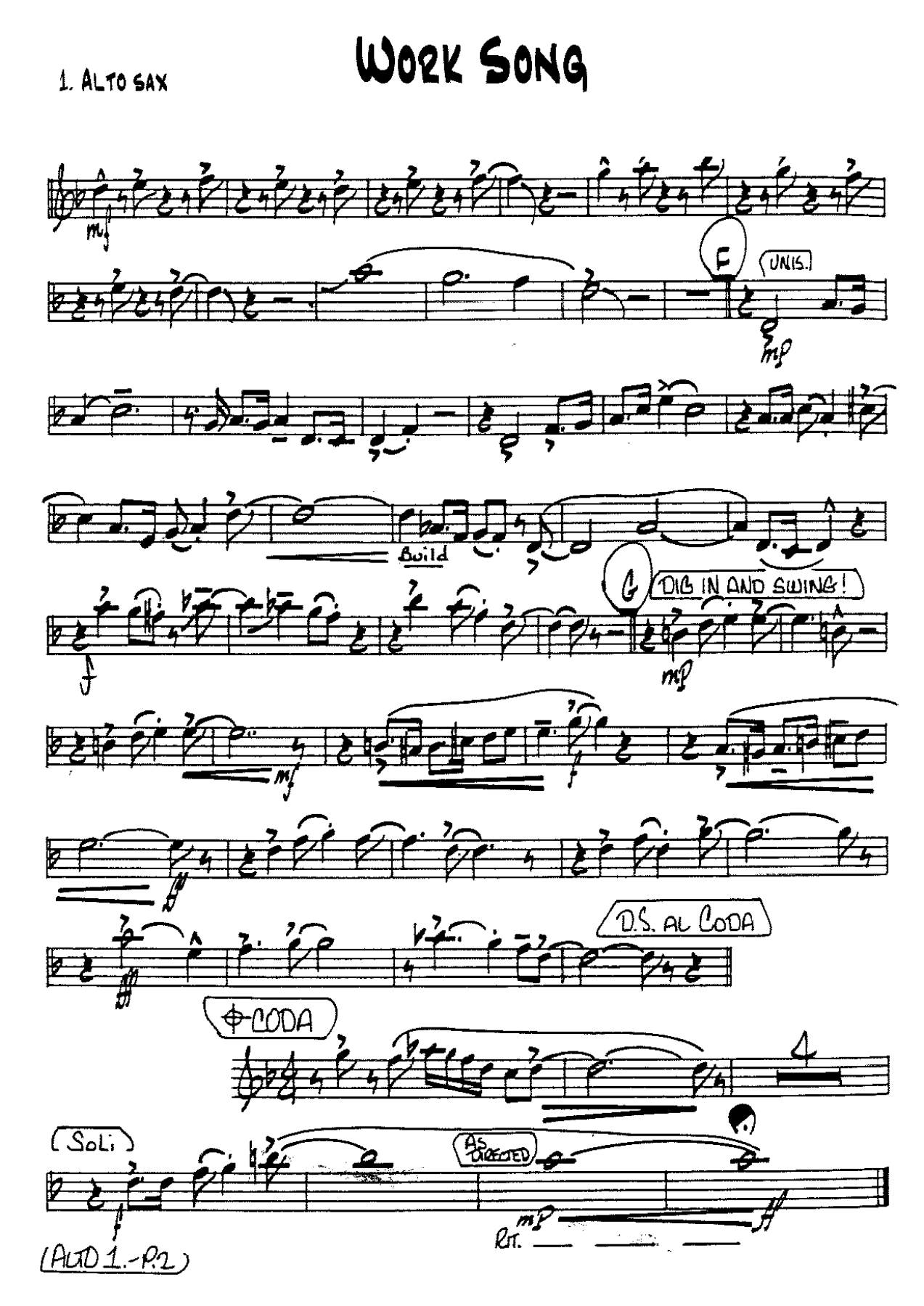 Work Song — page 2