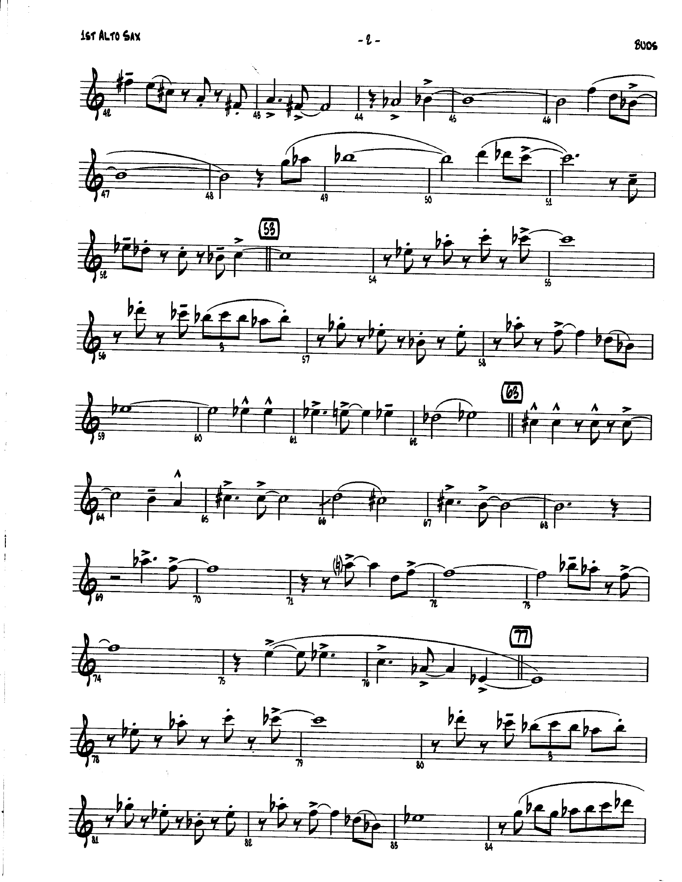 Buds (A.Baylock) R.Brecker MP3 — page 2