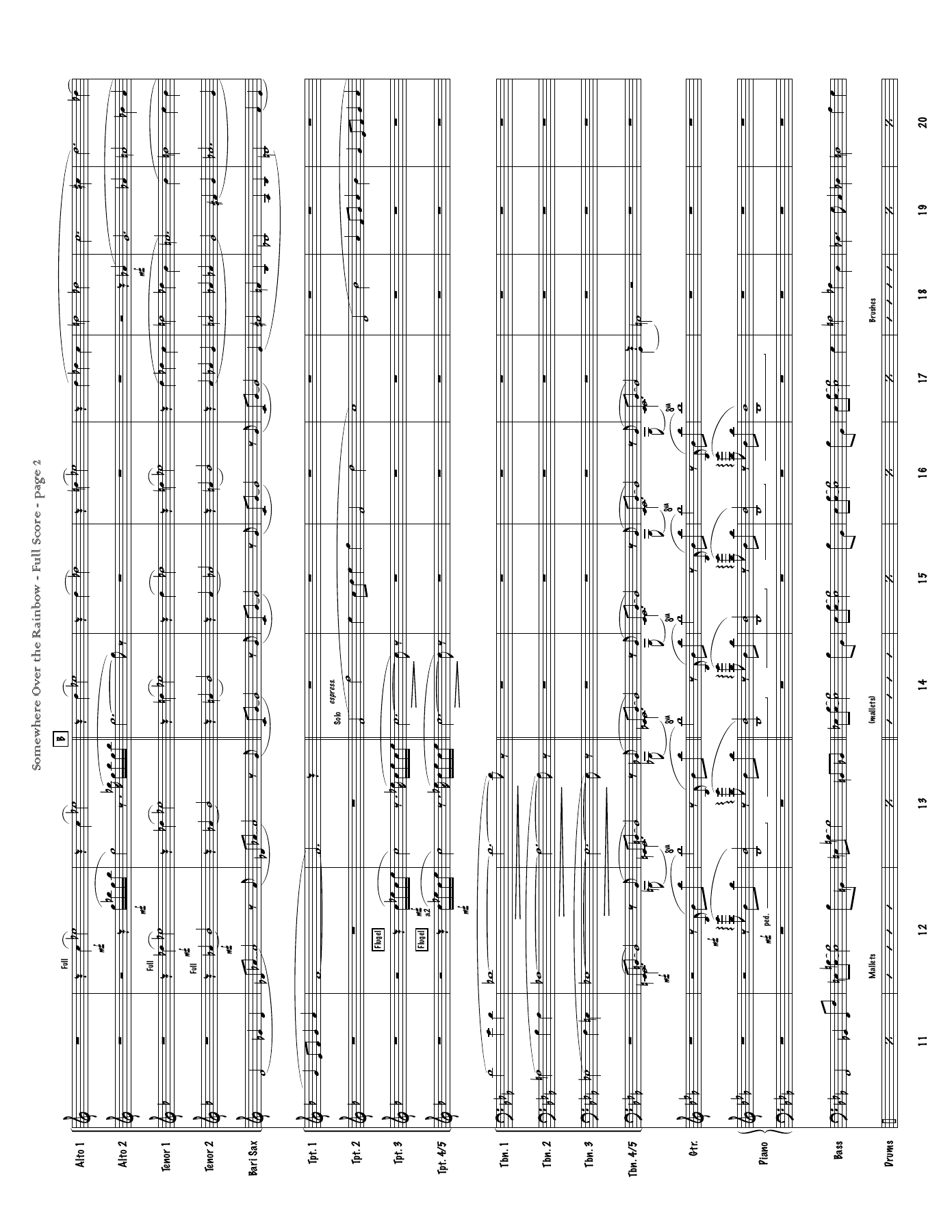 Over The Rainbow (A.Baylock) Ballad — page 2