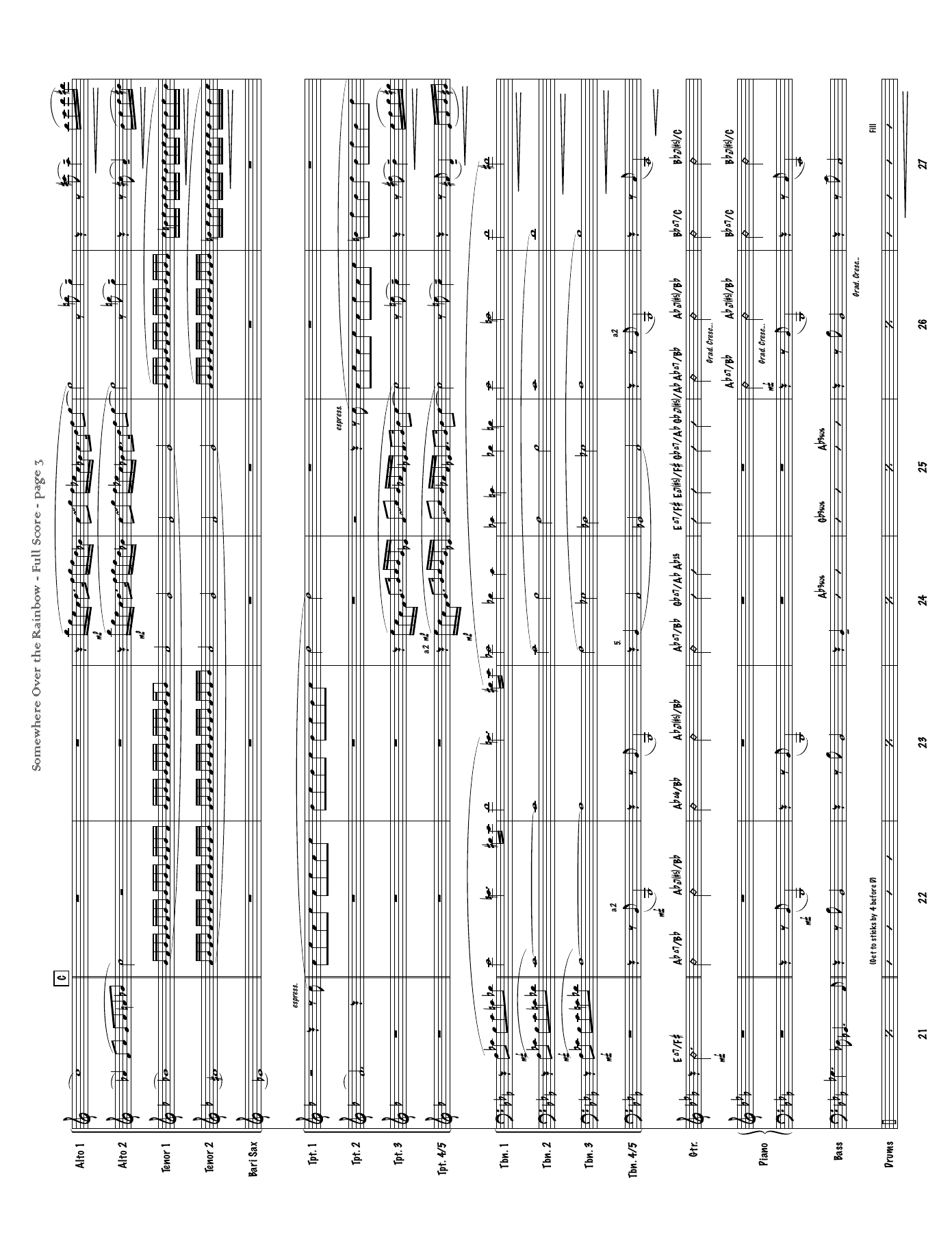 Over The Rainbow (A.Baylock) Ballad — page 3