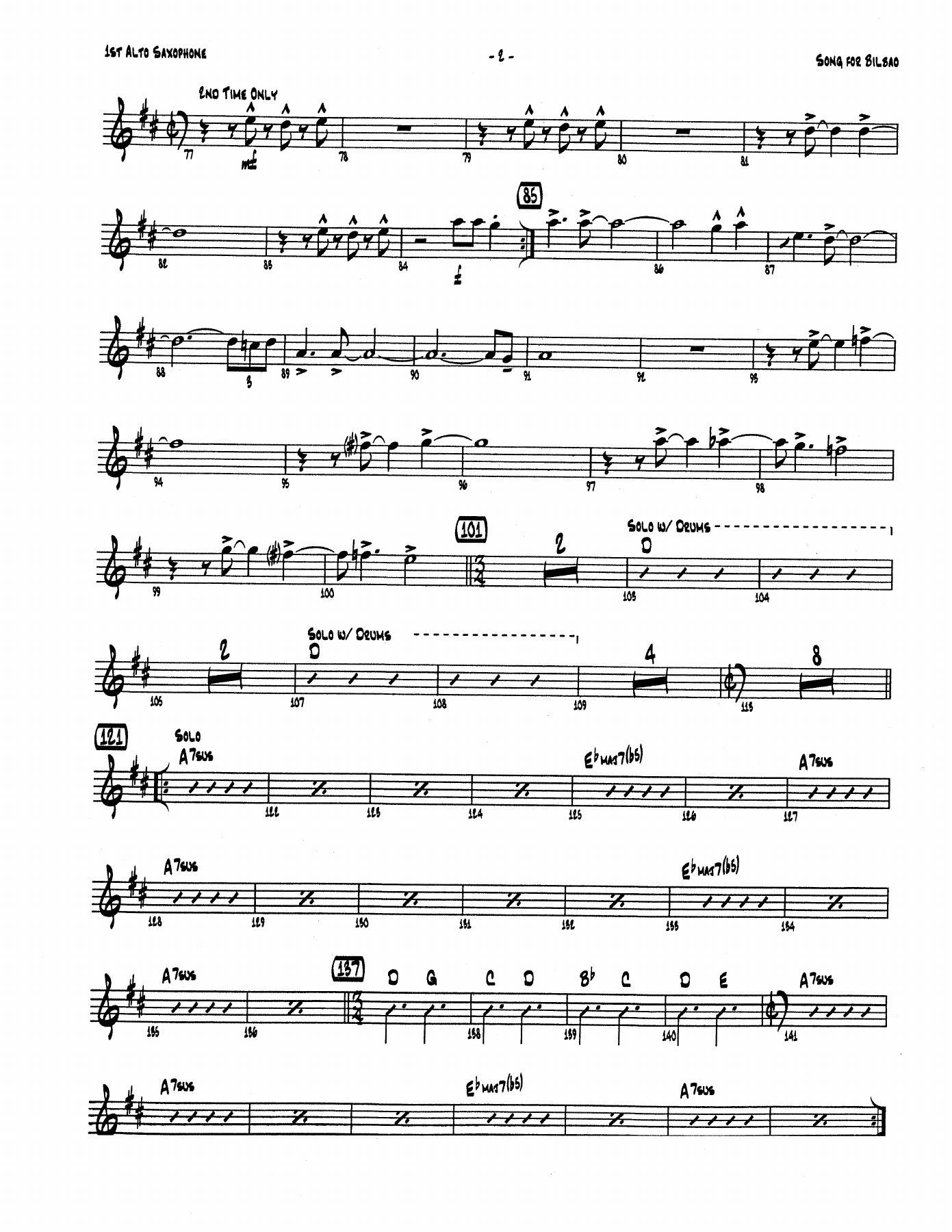 Song For Bilbao (A.Baylock) MP3 — page 2