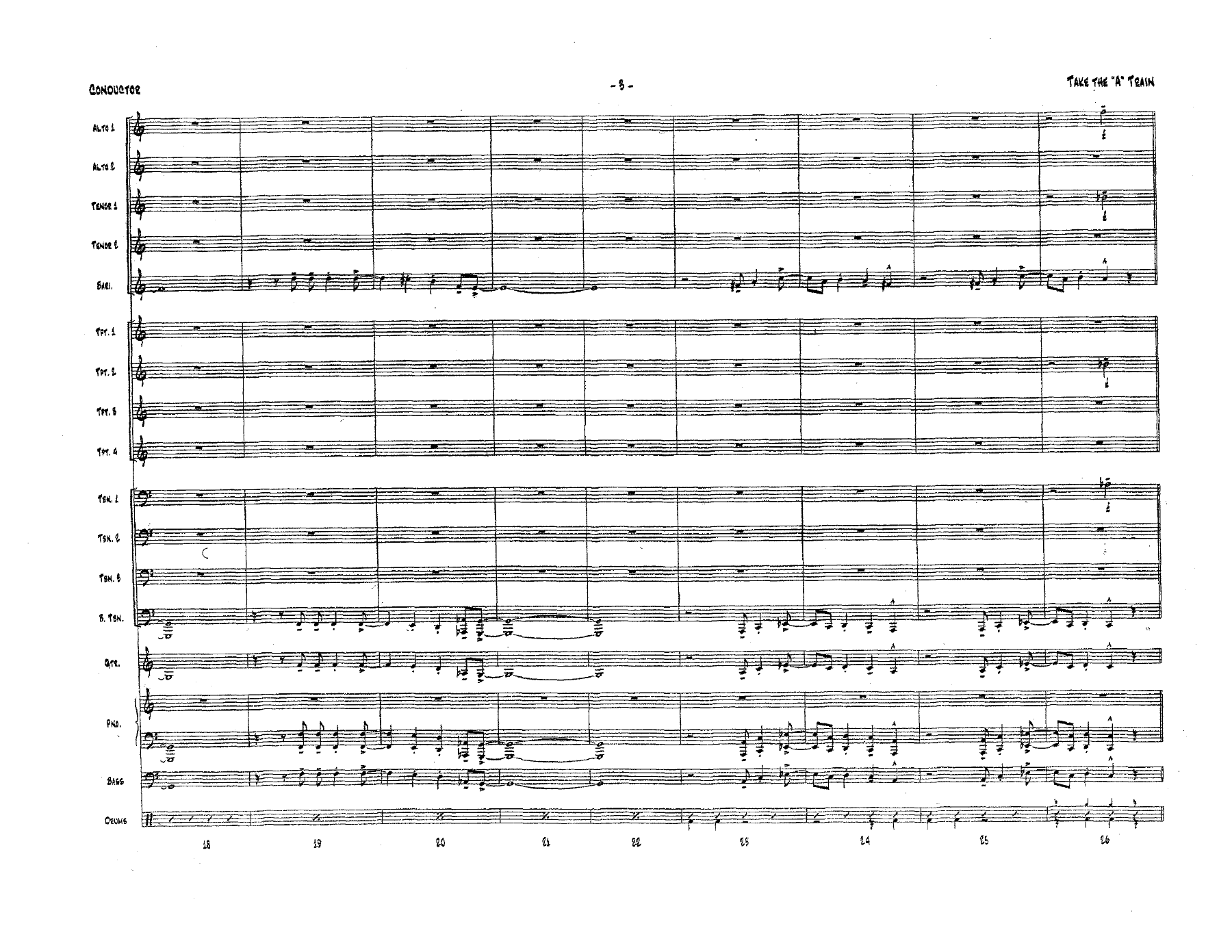 Take The A Train (A.Baylock) MP3 — page 3