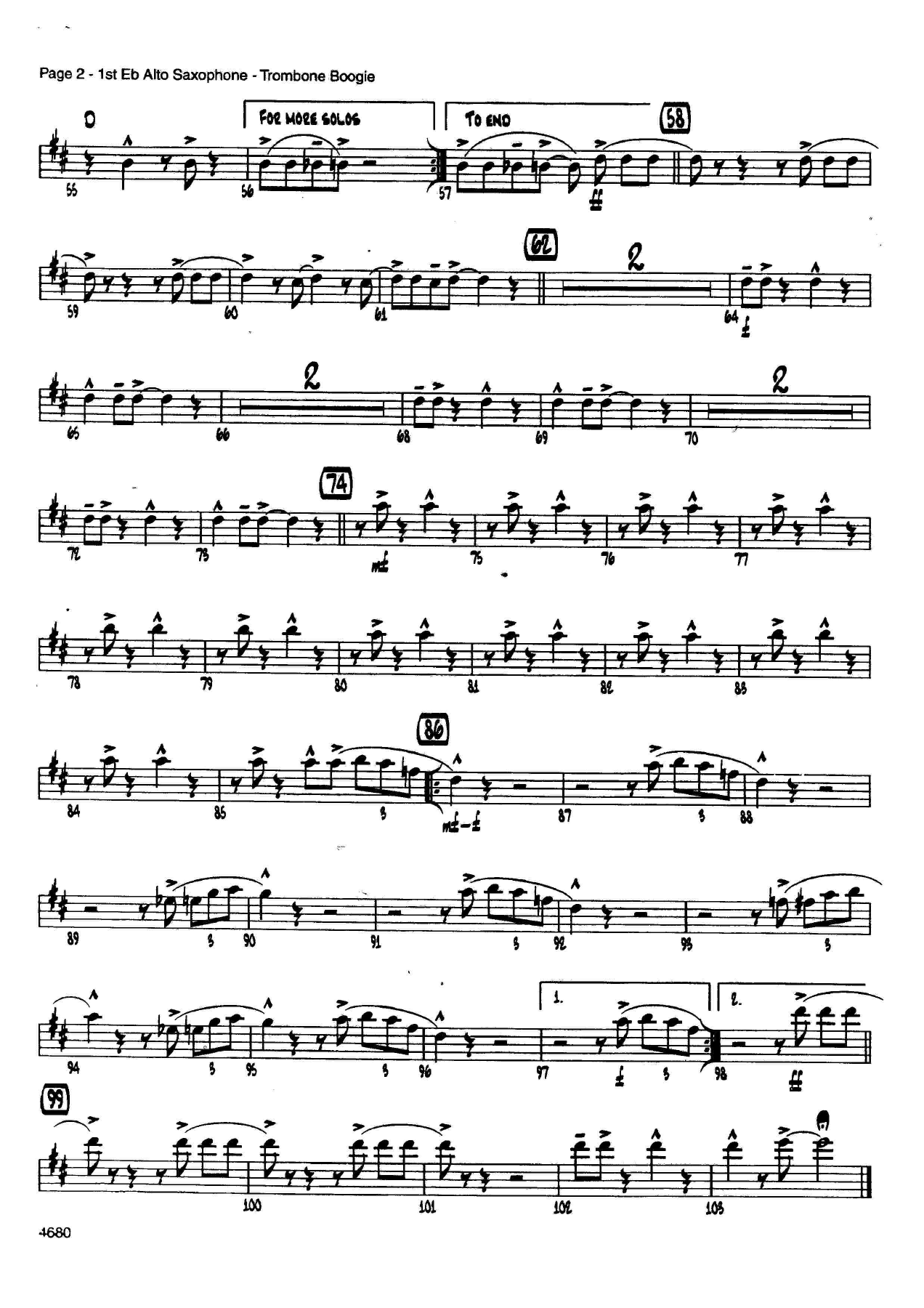 Trombone Boogie — page 2