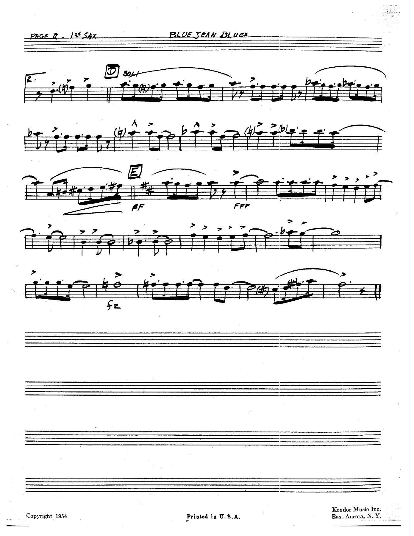 Blue Jean Blues — page 2