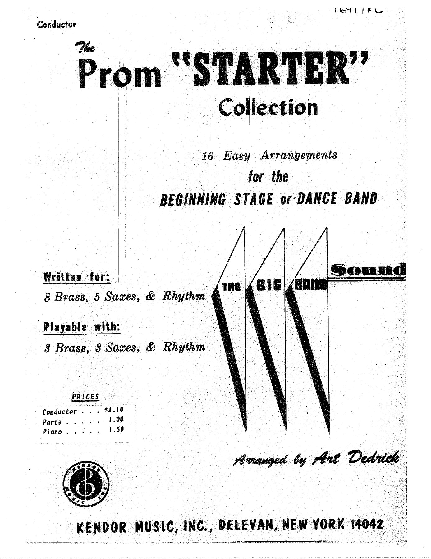 Fountain Magic — Big Band sheet music arranged by A.Dedrick | Jazz Standard