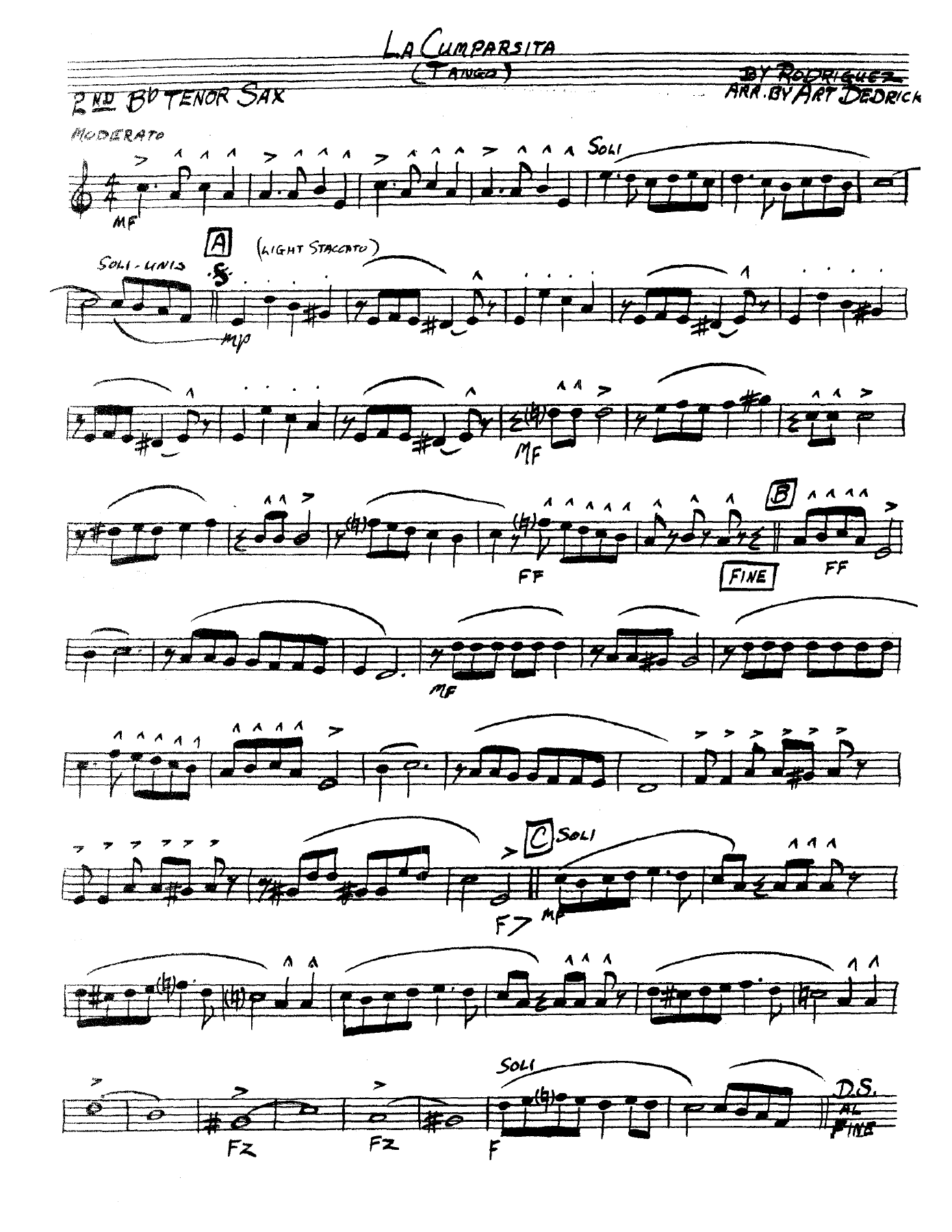 La Cumparsita — page 3