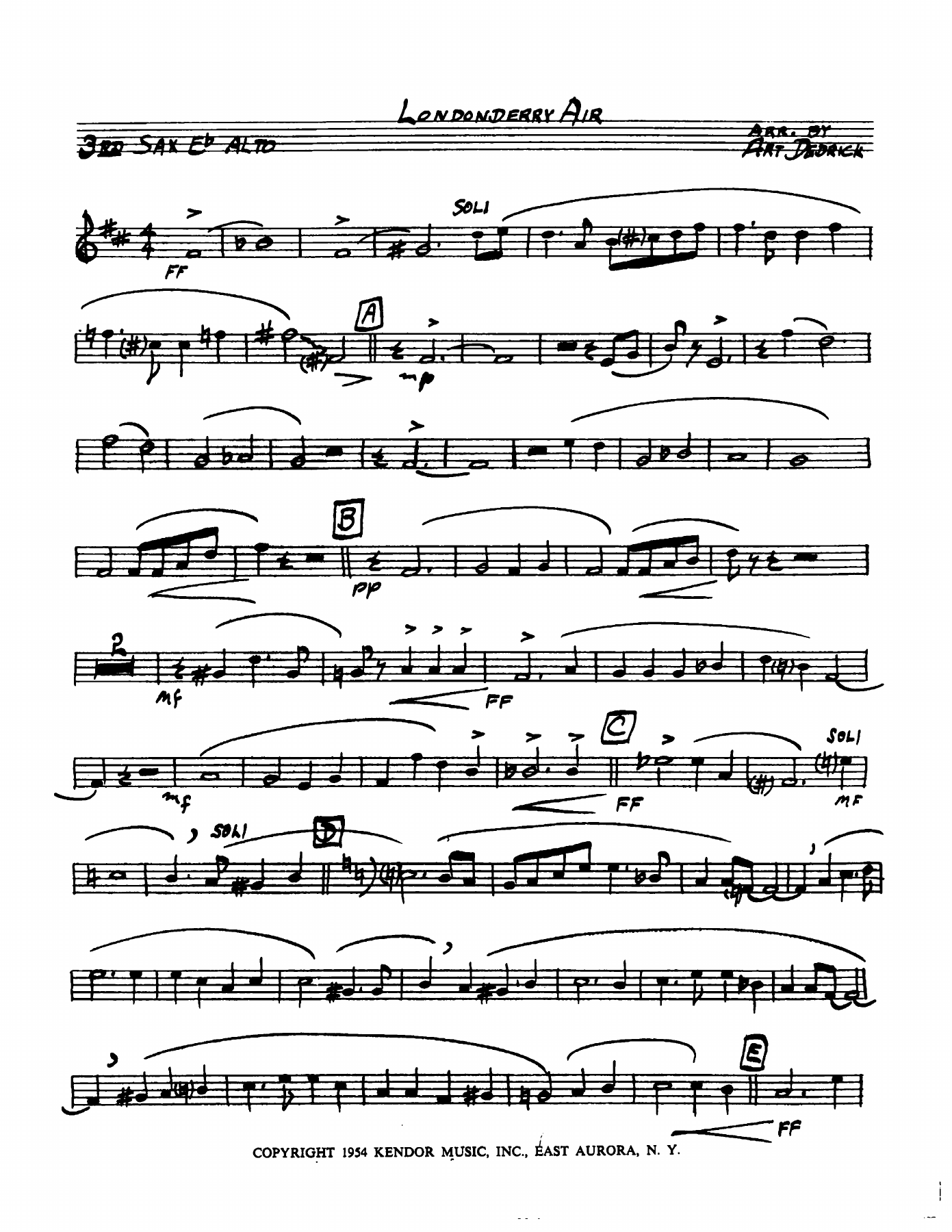Londonderry Air — page 3