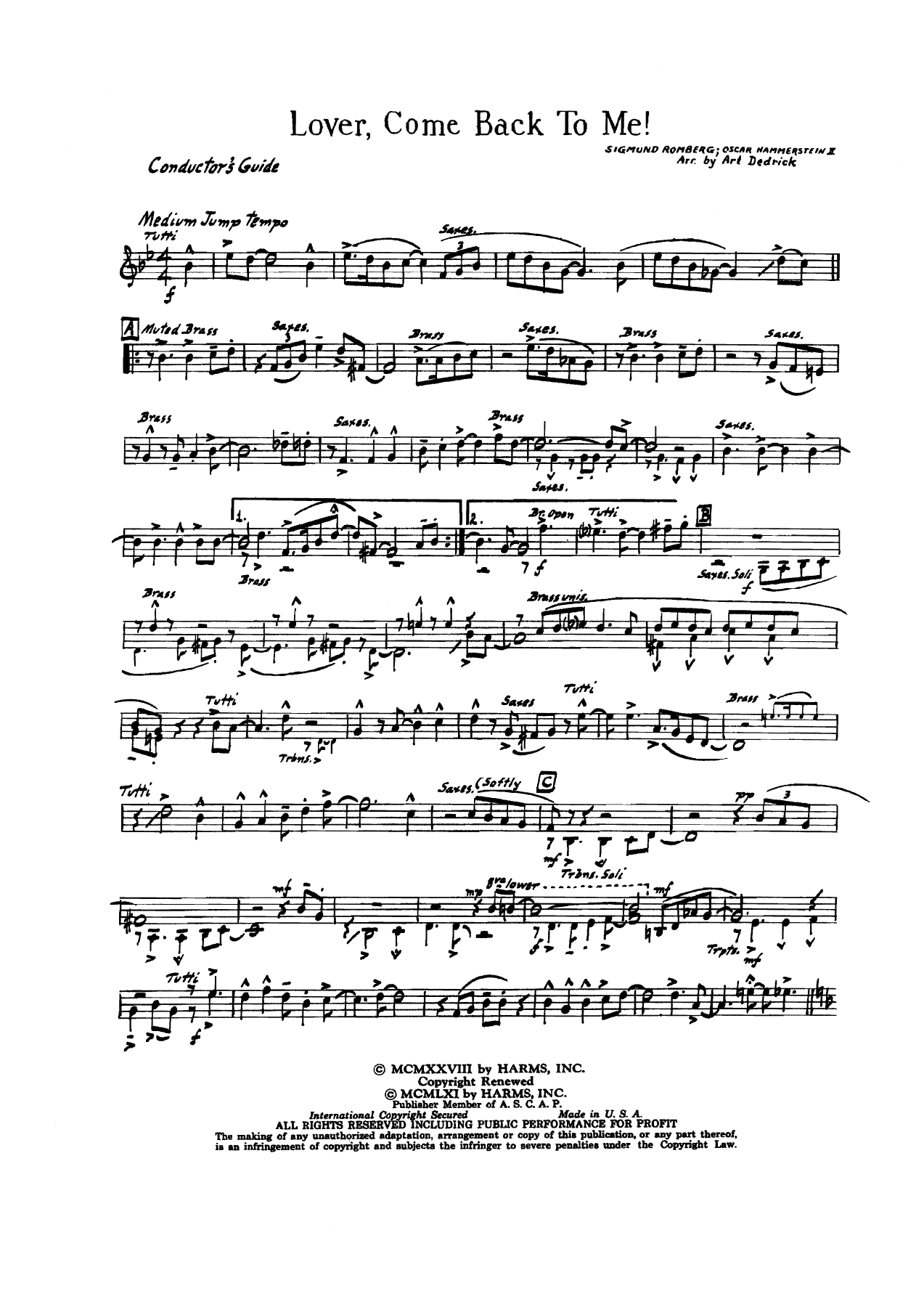 Lover Come Back To Me — page 2