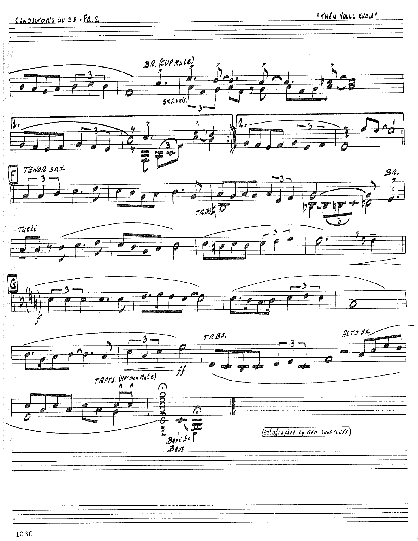 Then You'll Know (A.Dedrick) vocal — page 2