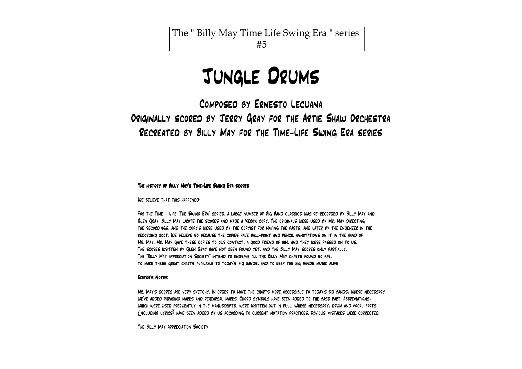 Jungle Drums (J.Gray) A.Shaw — page 2
