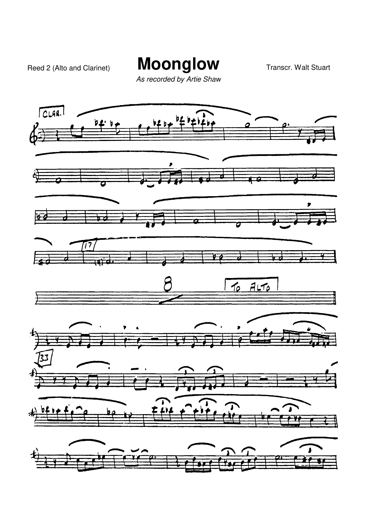 Moonglow (A.Shaw) MP3 — page 3