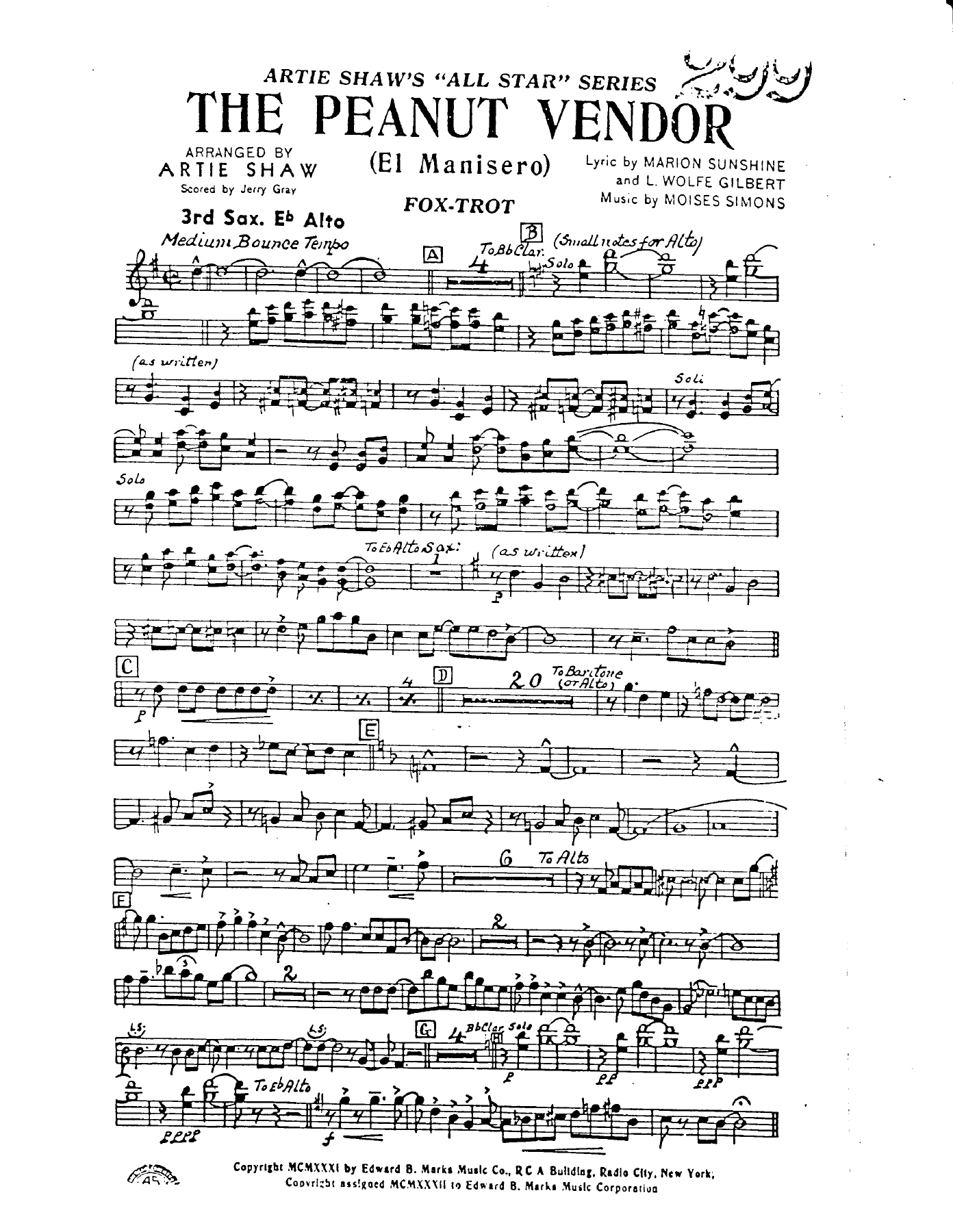 The Peanut Vendor (A.Shaw) MP3 — page 2