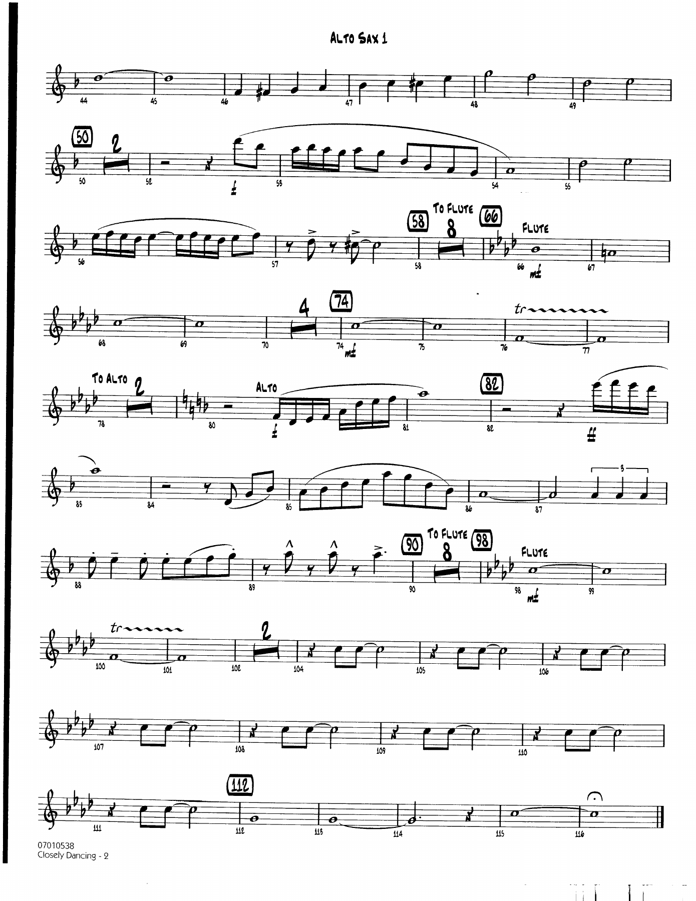 Closely Dancing (A.Sandoval) MP3 — page 2