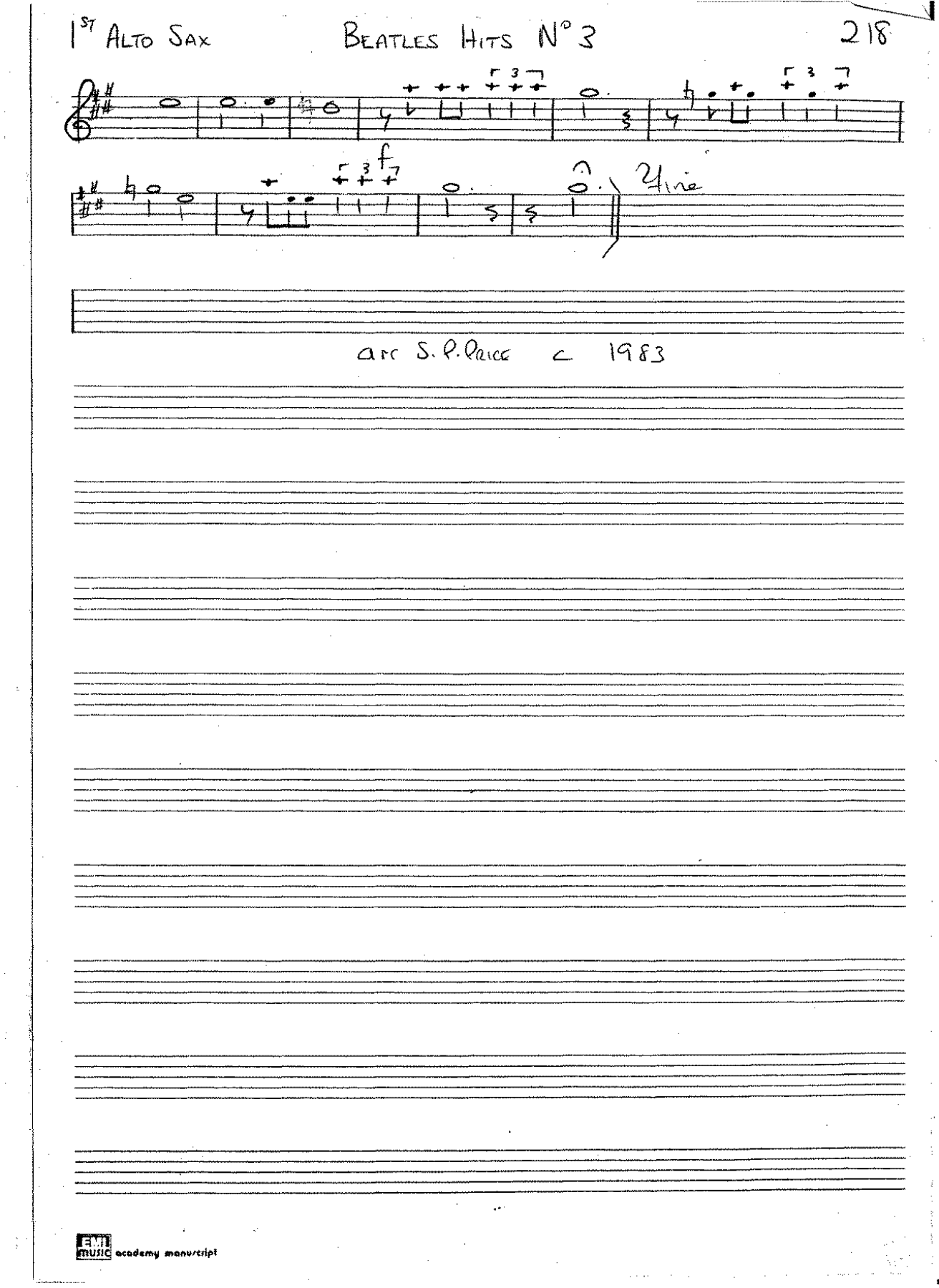 Beatles Hits Medley #3 — page 2