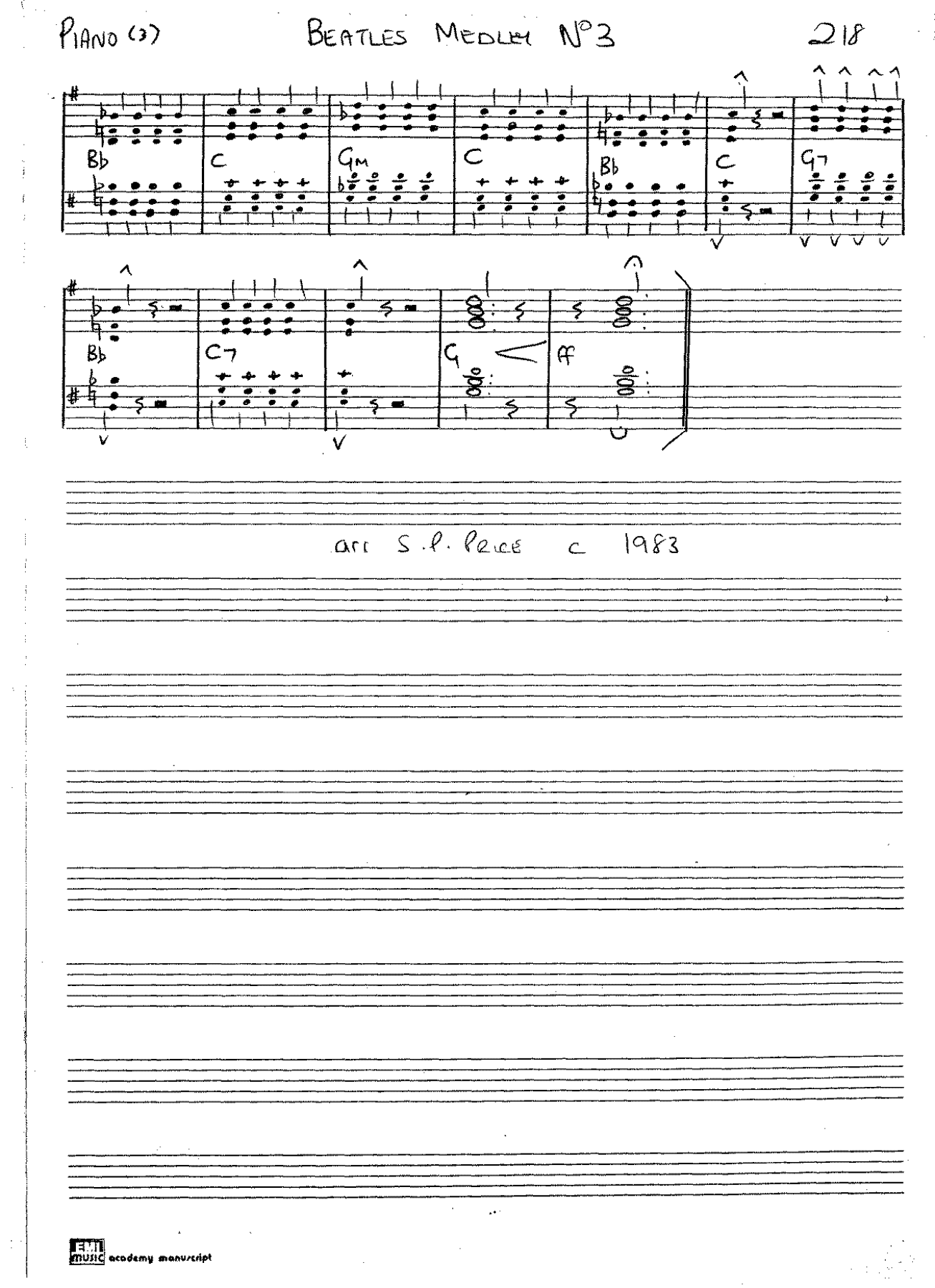 Beatles Hits Medley3 — page 3
