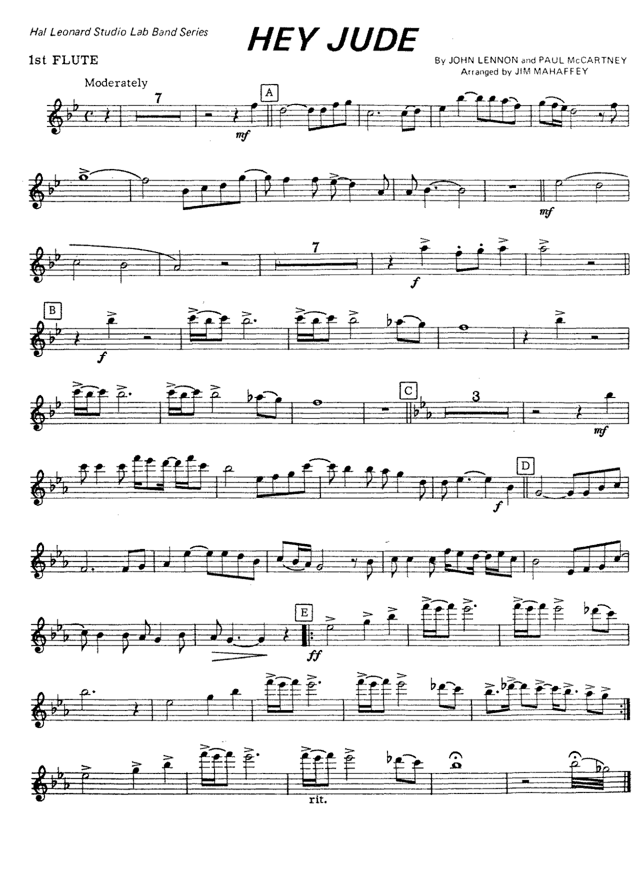 Hey Jude (J.Mahaffey) Beatles — page 2