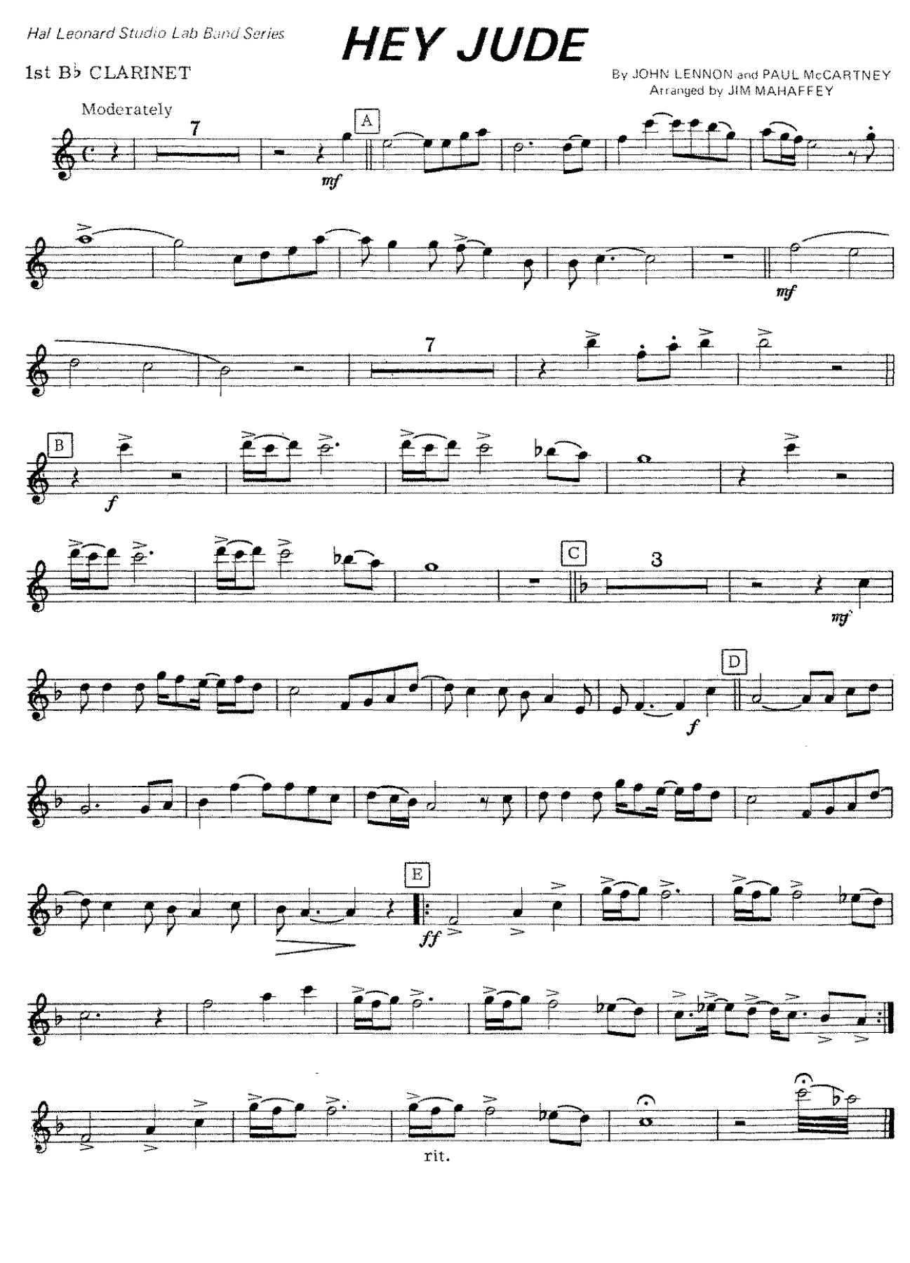 Hey Jude (J.Mahaffey) Beatles — page 3