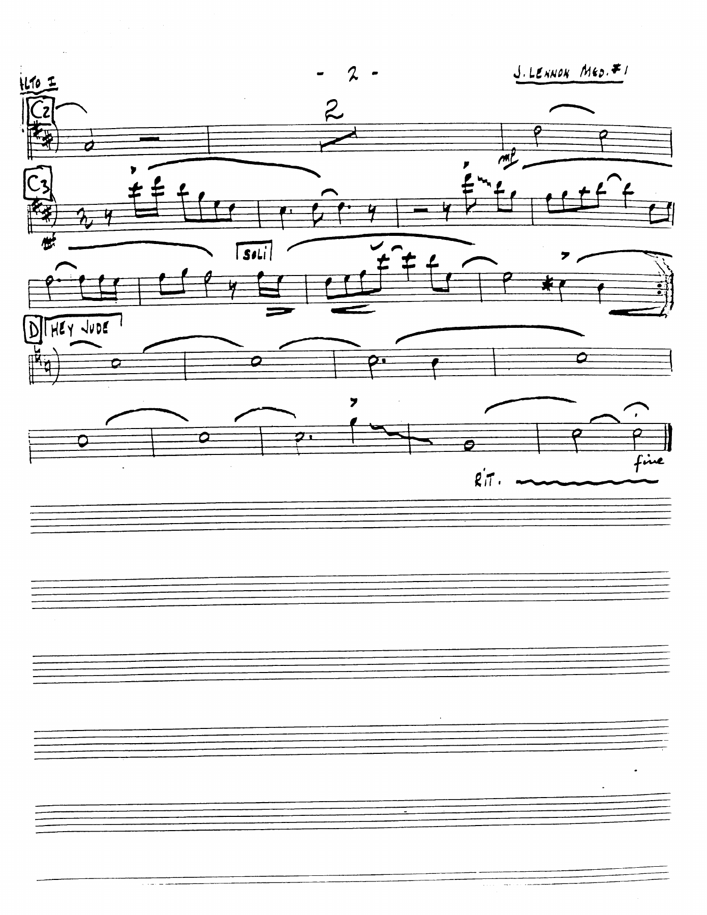 John Lennon Medley — page 2