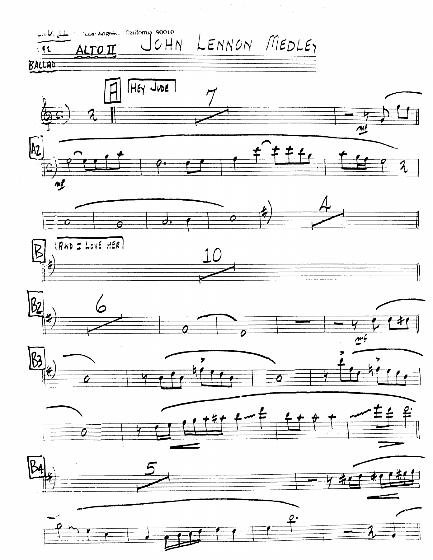 John Lennon Medley — page 3