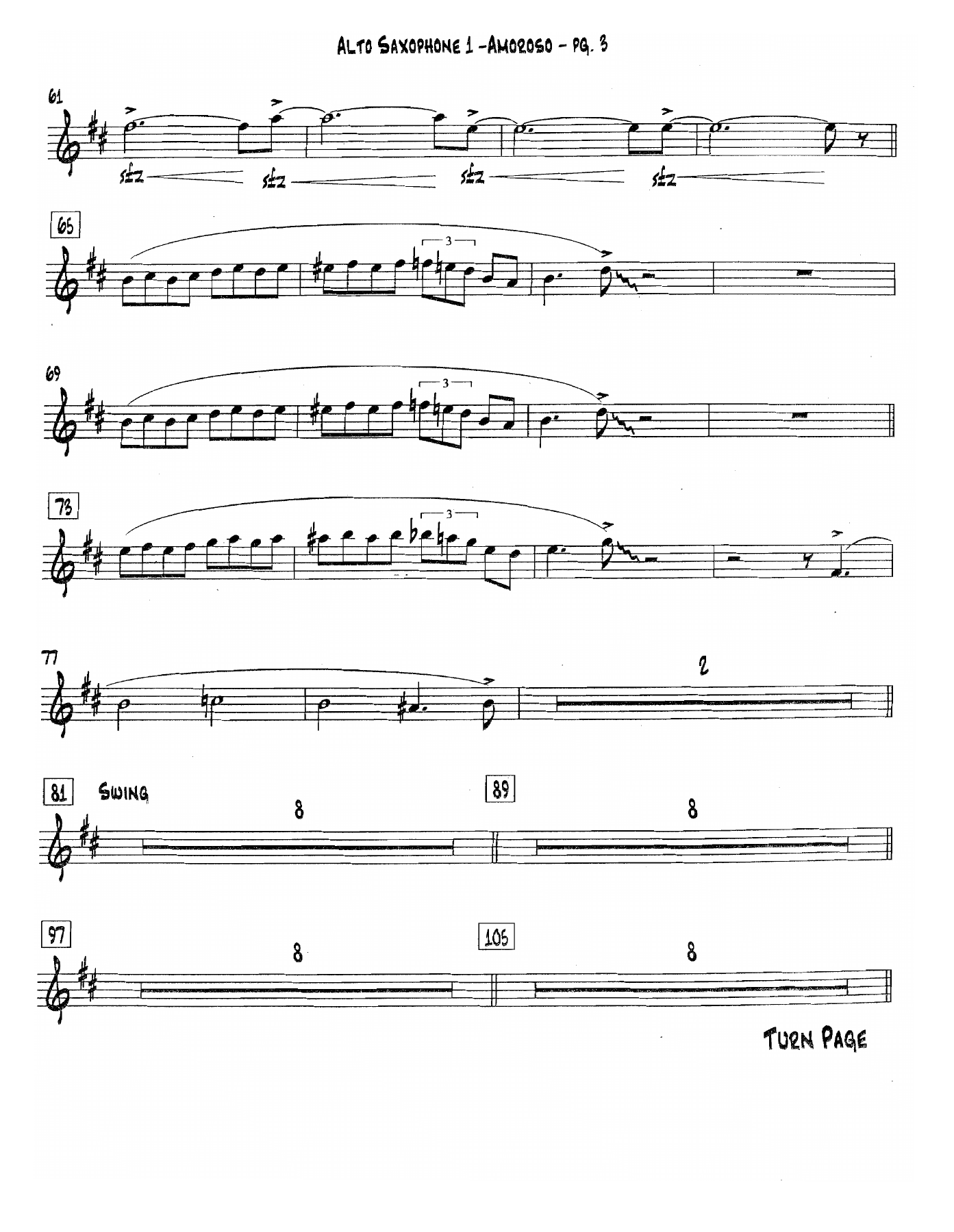 Amoroso (B.Carter) MP3 — page 3