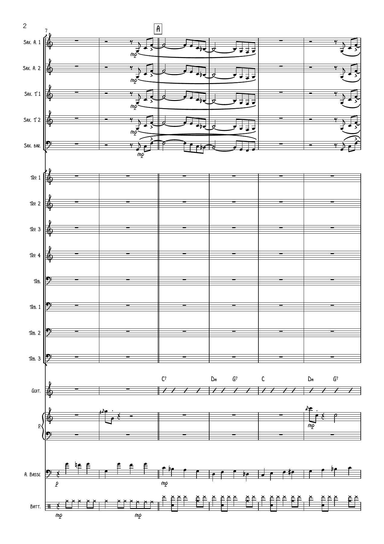 Blue Five Jive (B.Carter) 71 — page 2