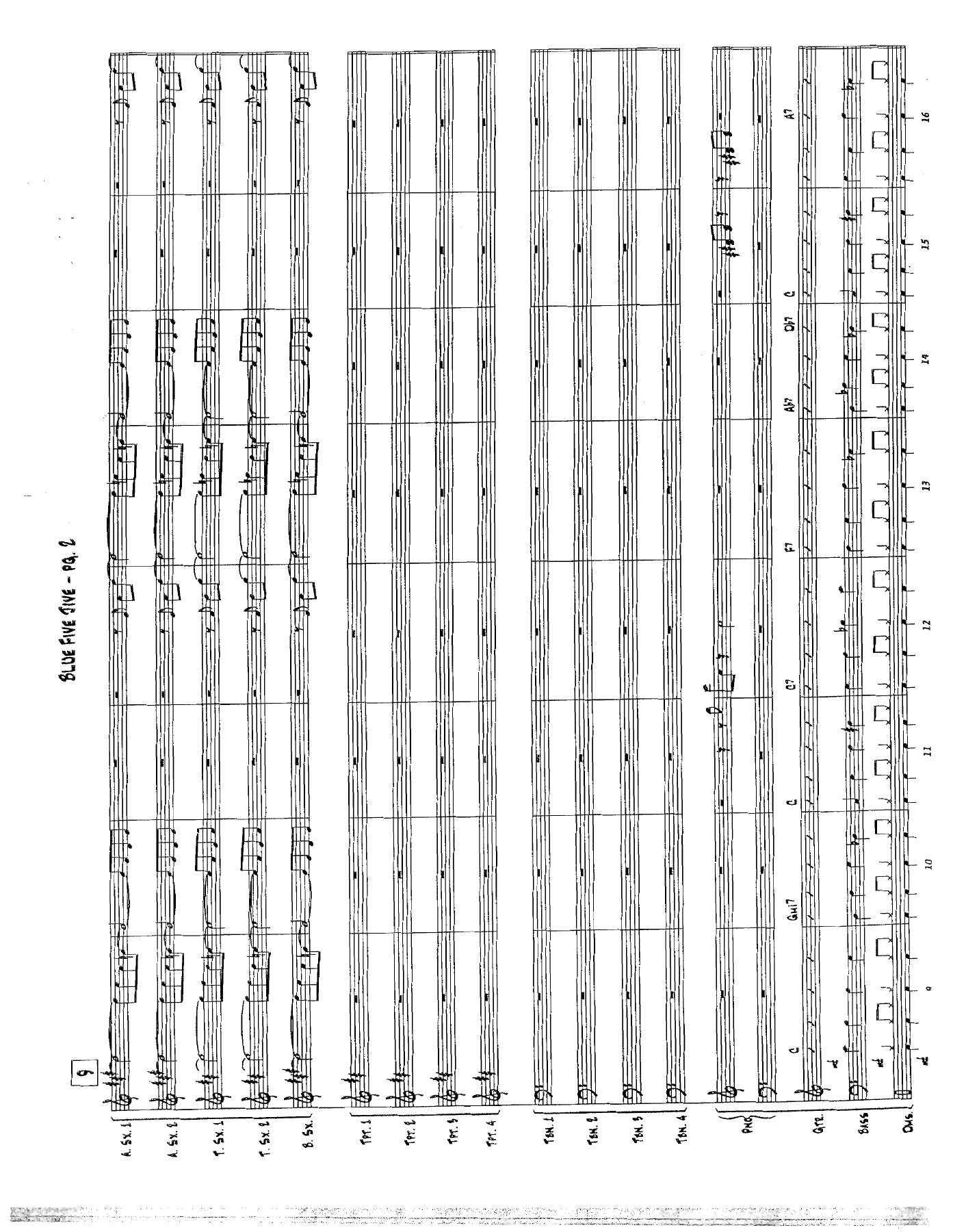 Blue Five Jive (B.Carter) MP3.86 — page 2
